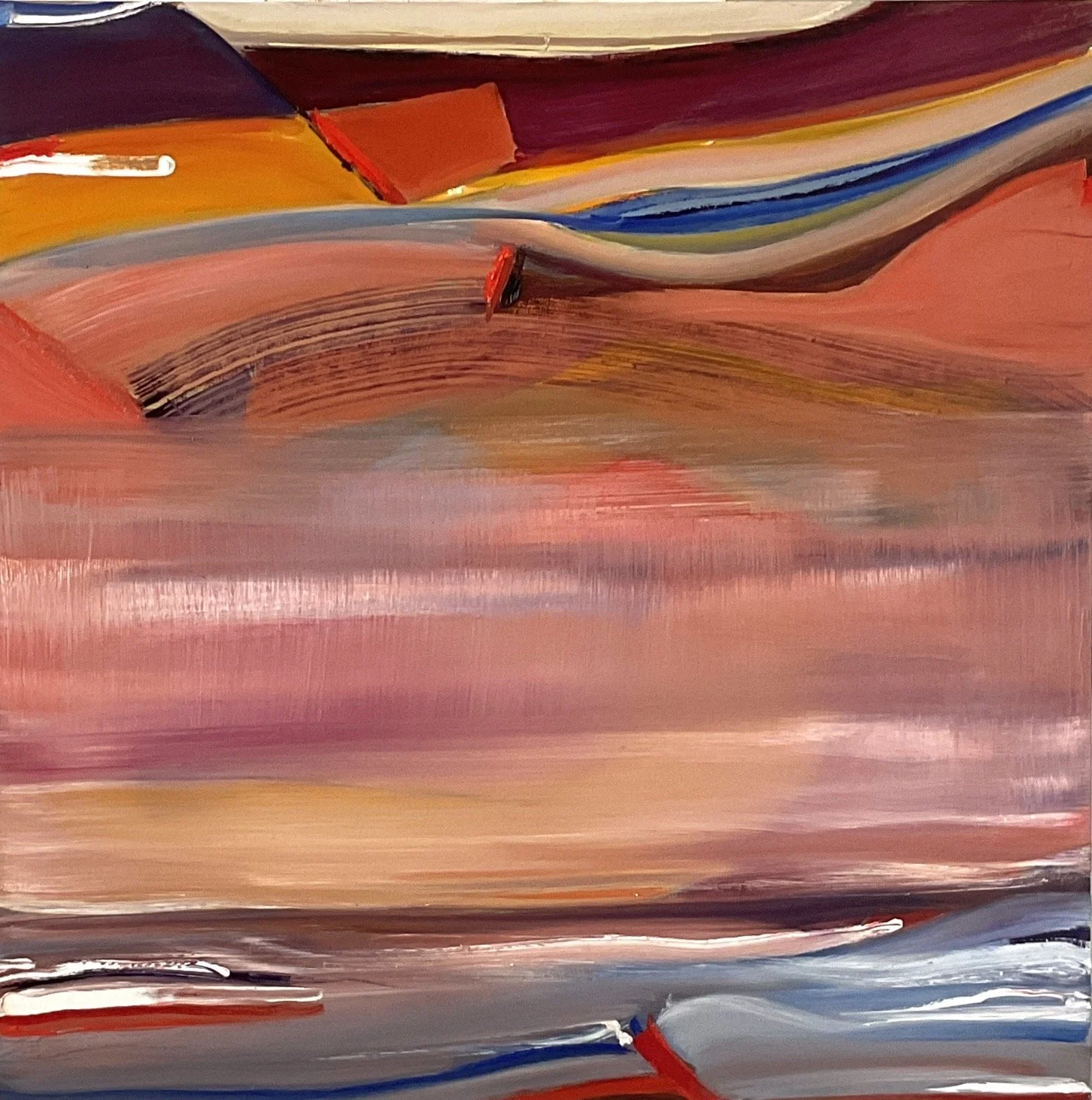 Evening Song oilc 2025-2640x36x1.5in