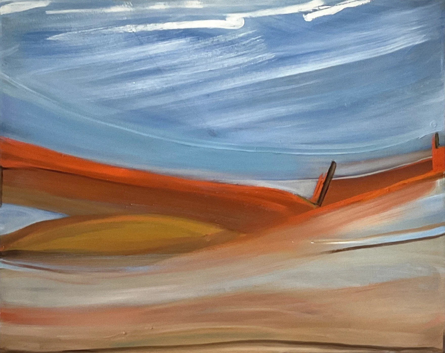Letting Go oilc 2025 24x30x1.5in