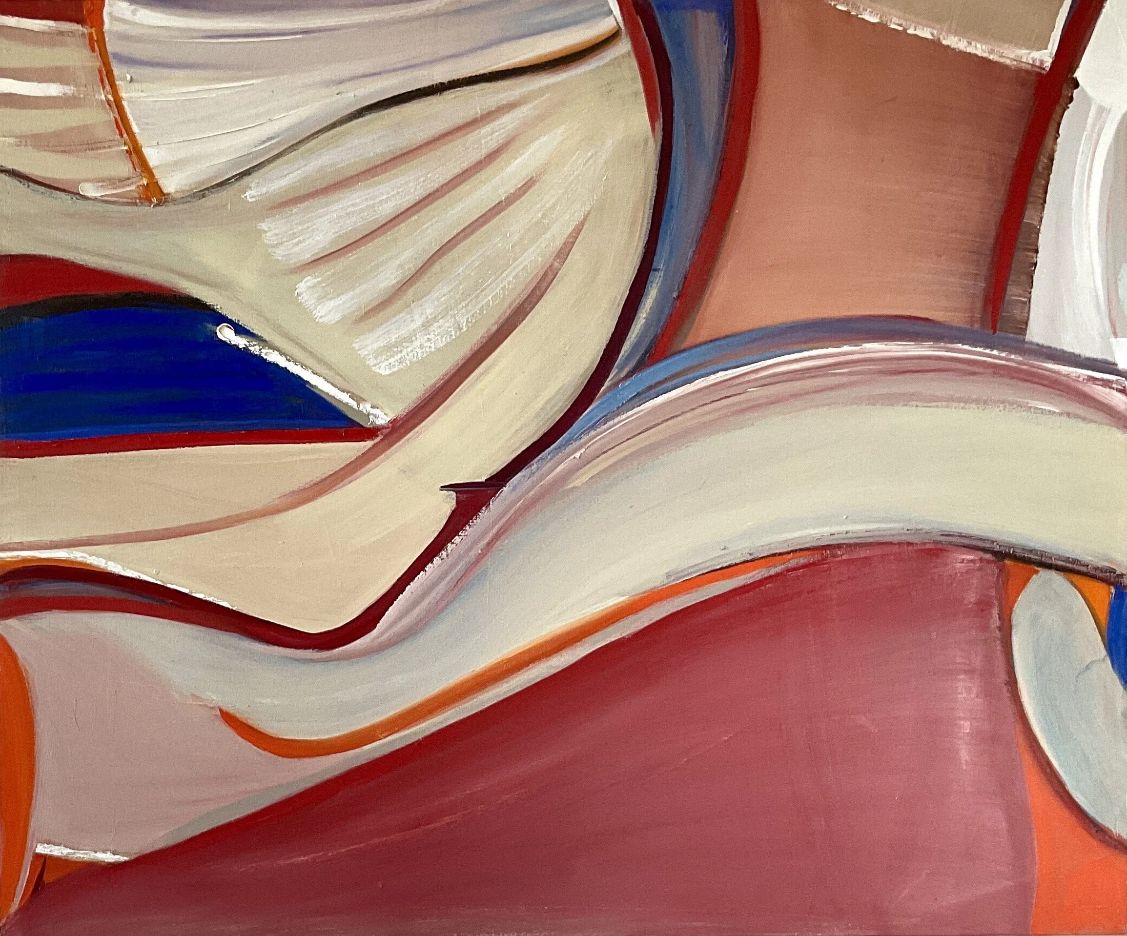 Embracing All oilc 36x43x2in