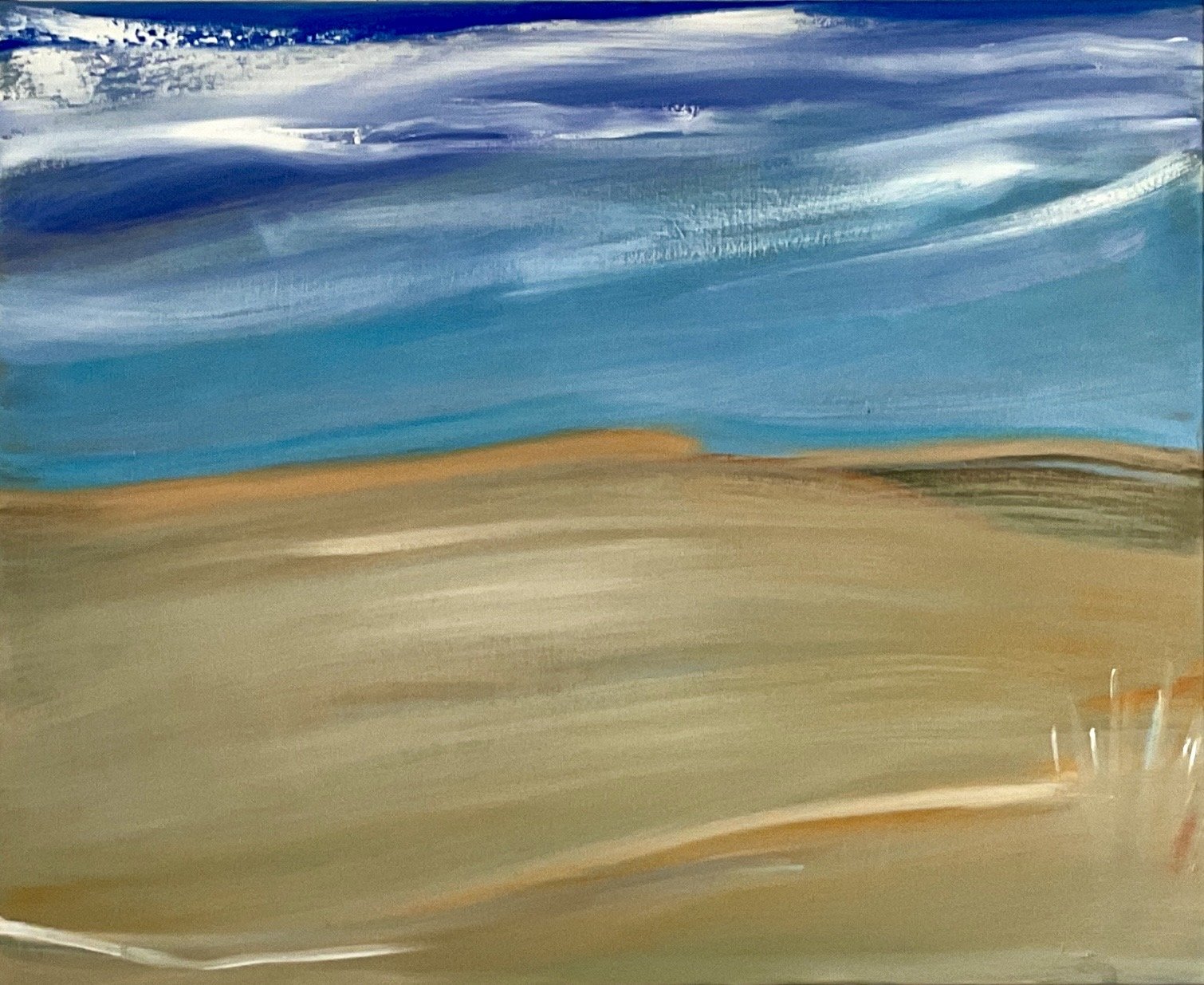 Moving Through Light oilc 2026 26x32x1in