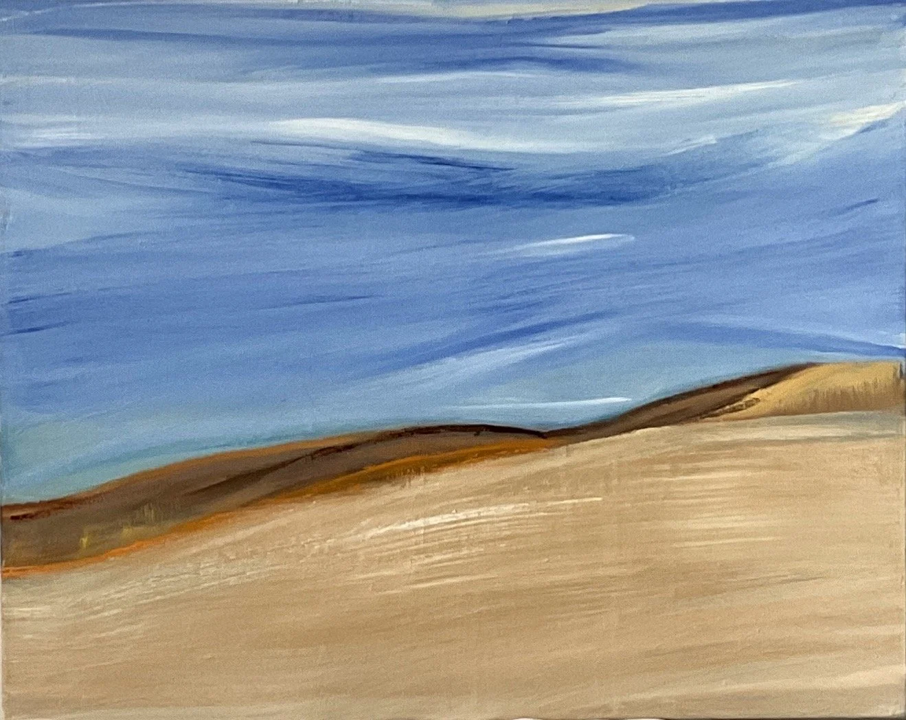 A Moving Stillness oilc 2026 24x30x1.5in