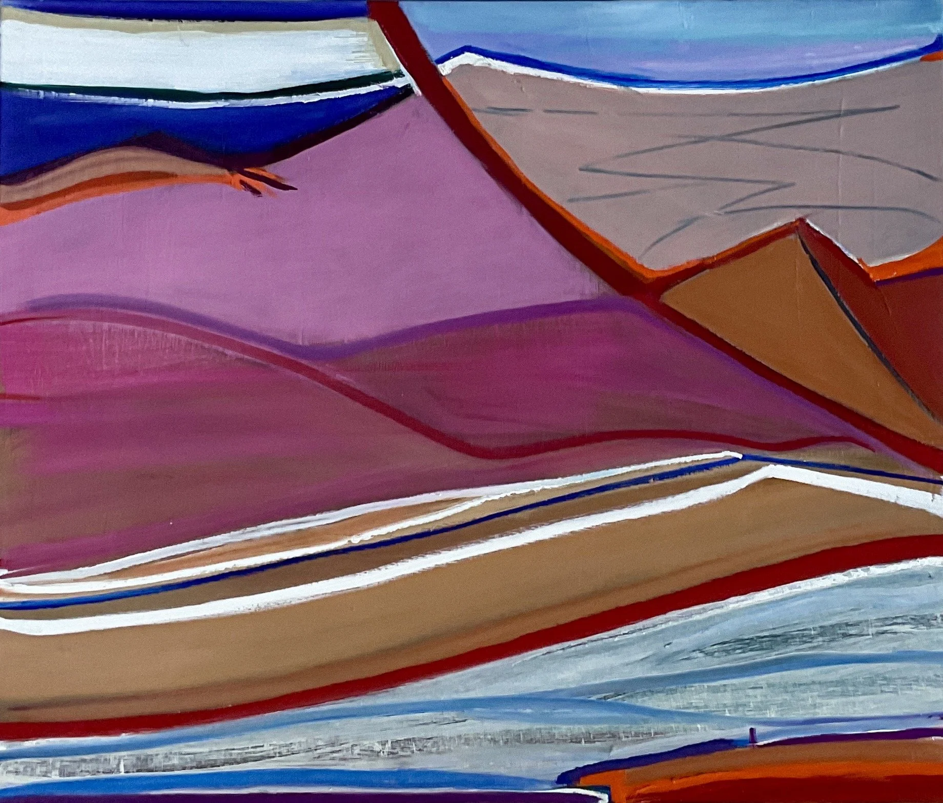 The Love Of Mother Nature oilc 2026 30x36x1.5in SOLD
