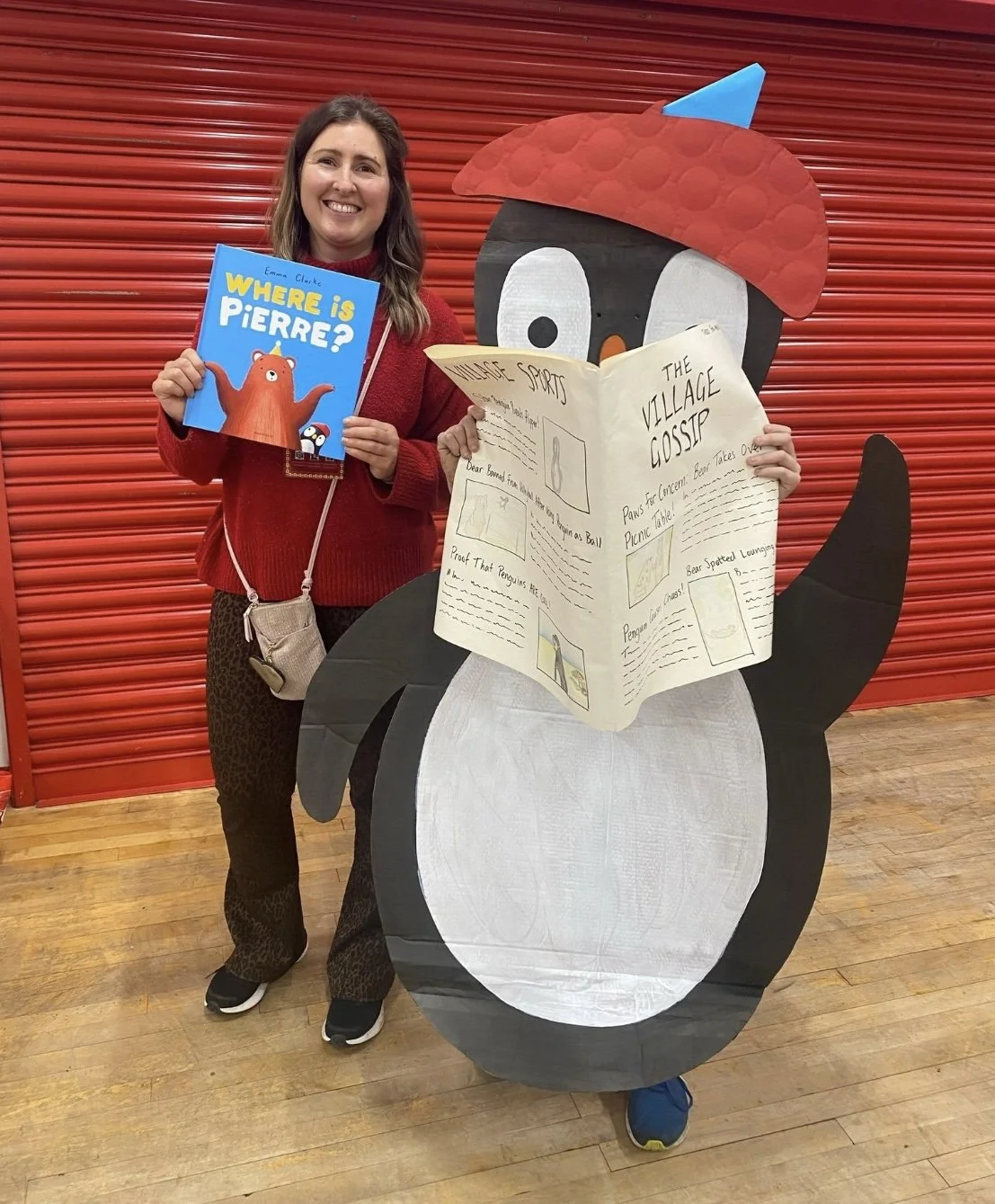 Children's Author and Illustrator Emma Clarke attending an event for World Book Day.