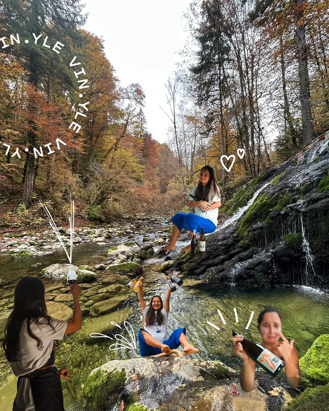 C&rsquo;est vendredi tout est permis! 🥳

Je n&rsquo;ai pas d&rsquo;agence pour remplir mon Instagram&hellip; mais j&rsquo;aime le vin et les cascades!

Montage adorable home made et photos fabuleuses de @yazoupic 

Et sinon, les vrais infos &agrave;