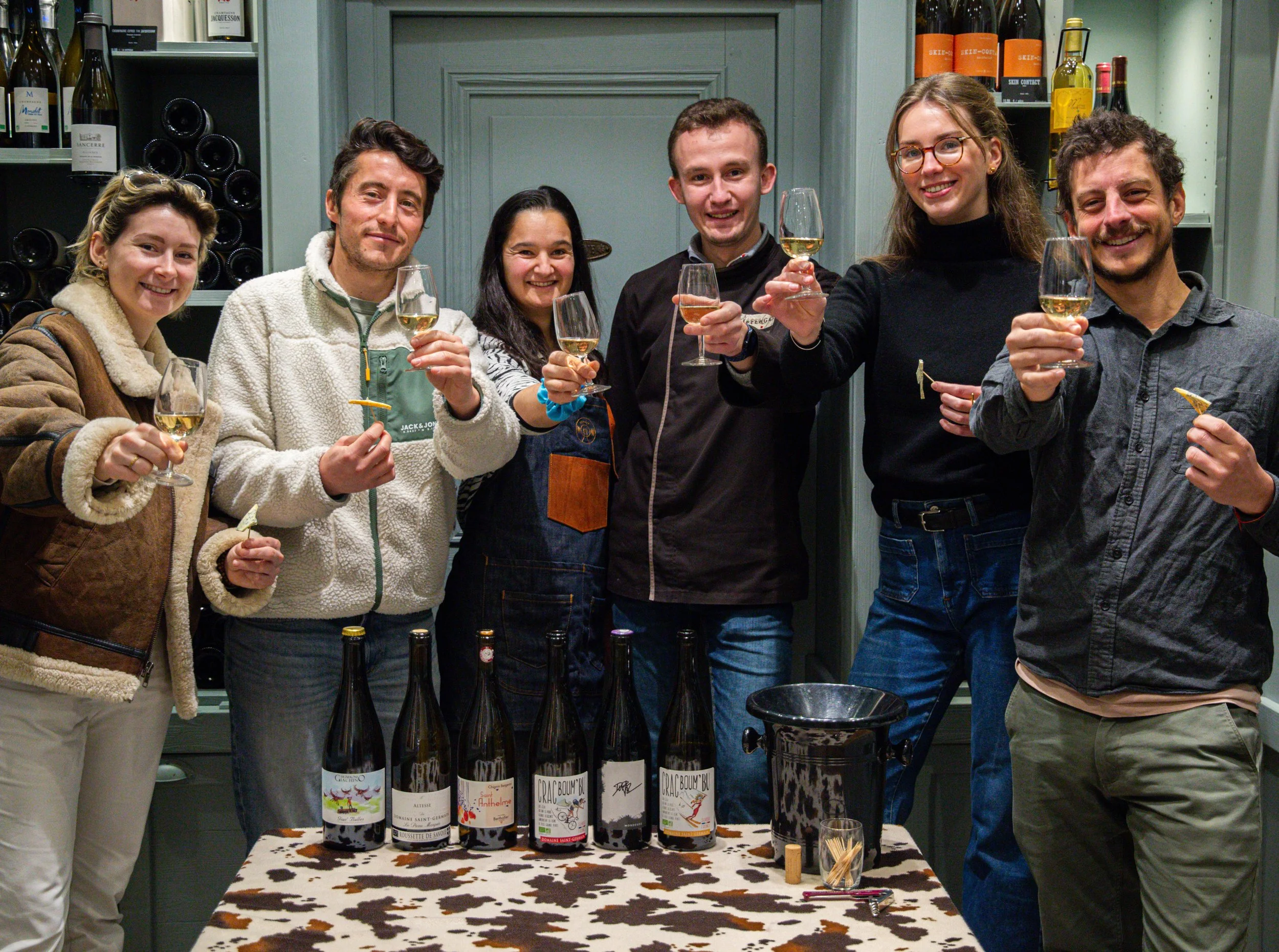 Dégustation Annecy vins et fromages chez Pierre Gay, Meilleur Ouvrier de France à Annecy