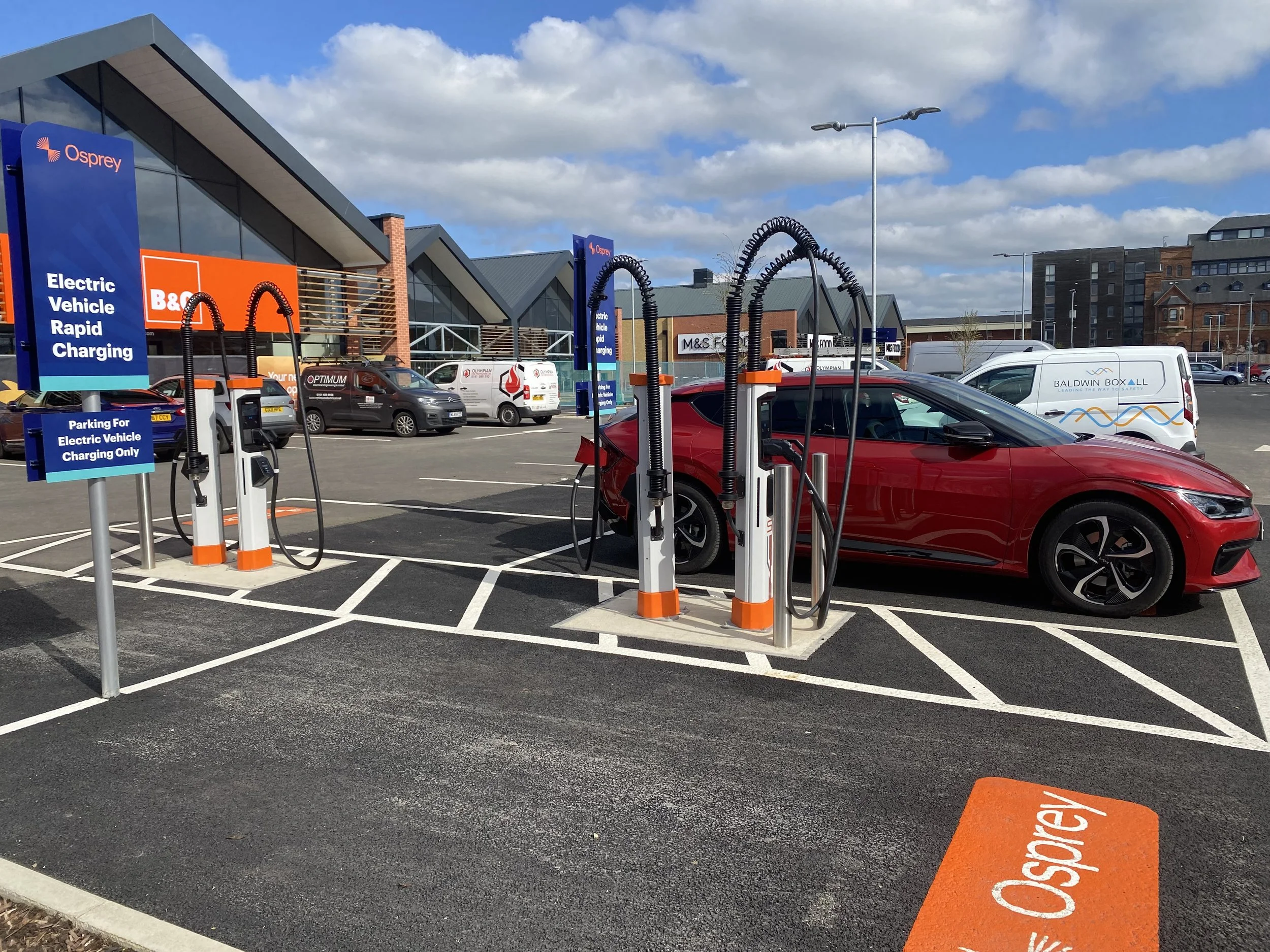 Osprey Ramps Up EV charging network rollout