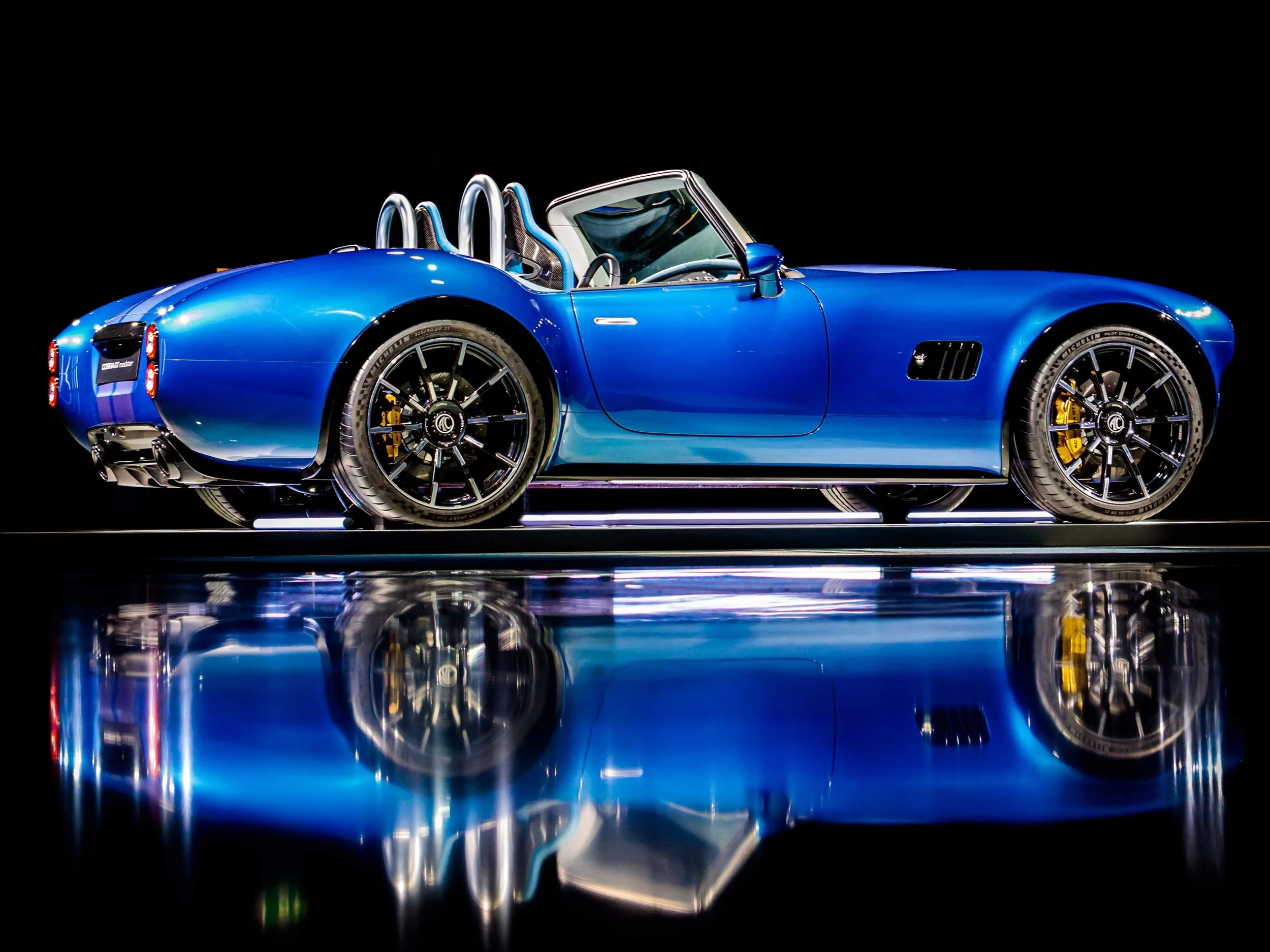 New AC Cobra GT Roadster Arrives in London