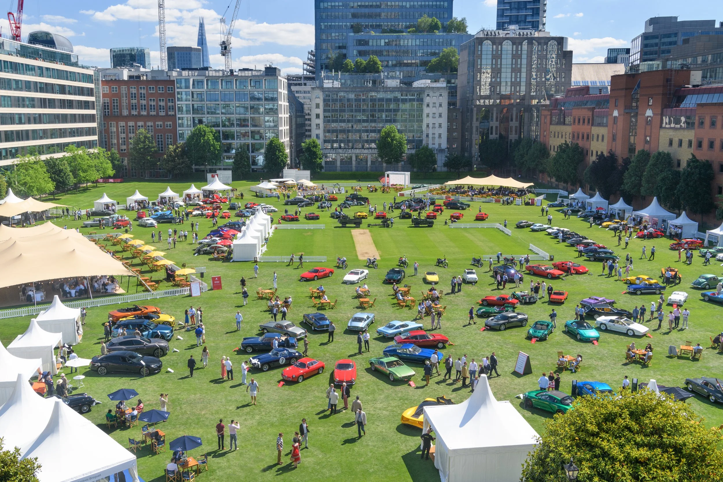 Array of Supercars to Grace London Concours 2023