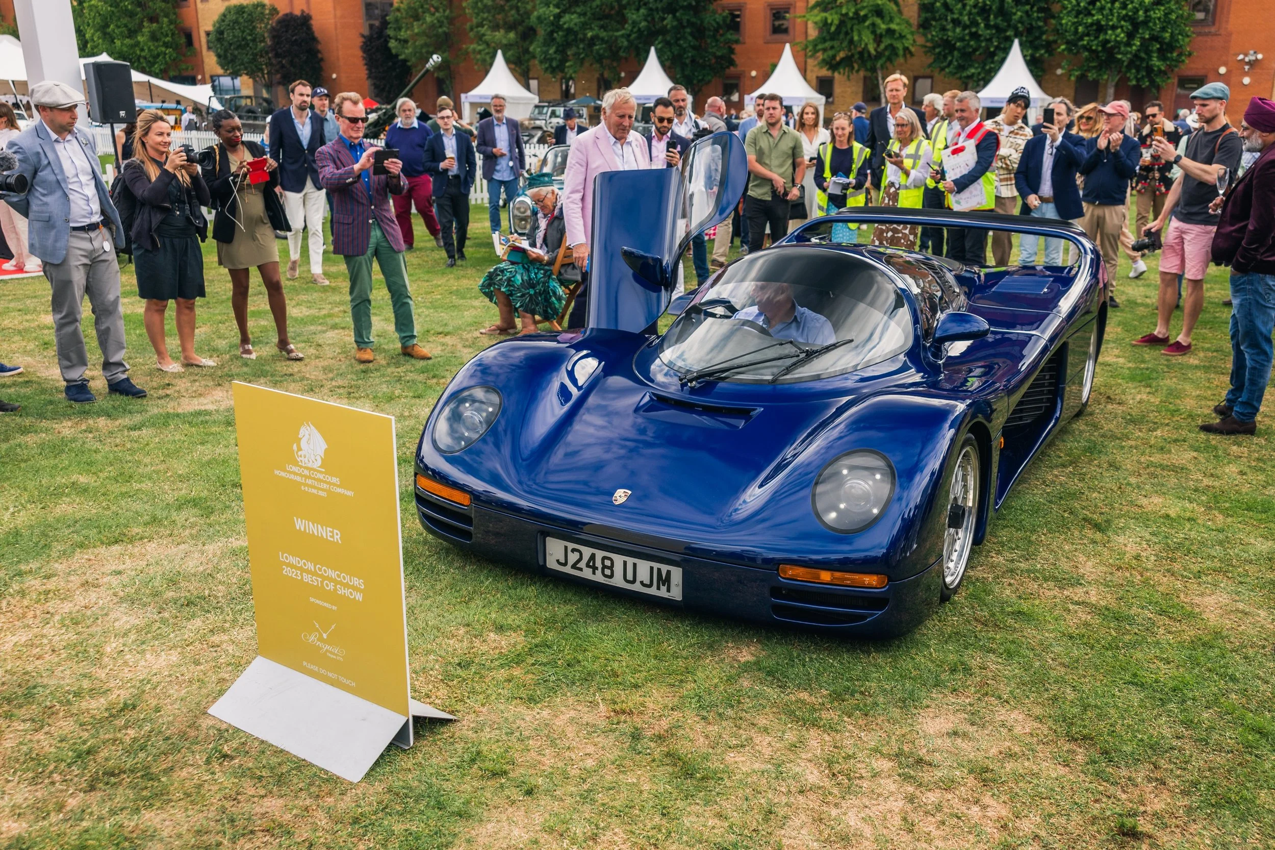 Schuppan 962CR P1 Best in Show at London Concours 2023