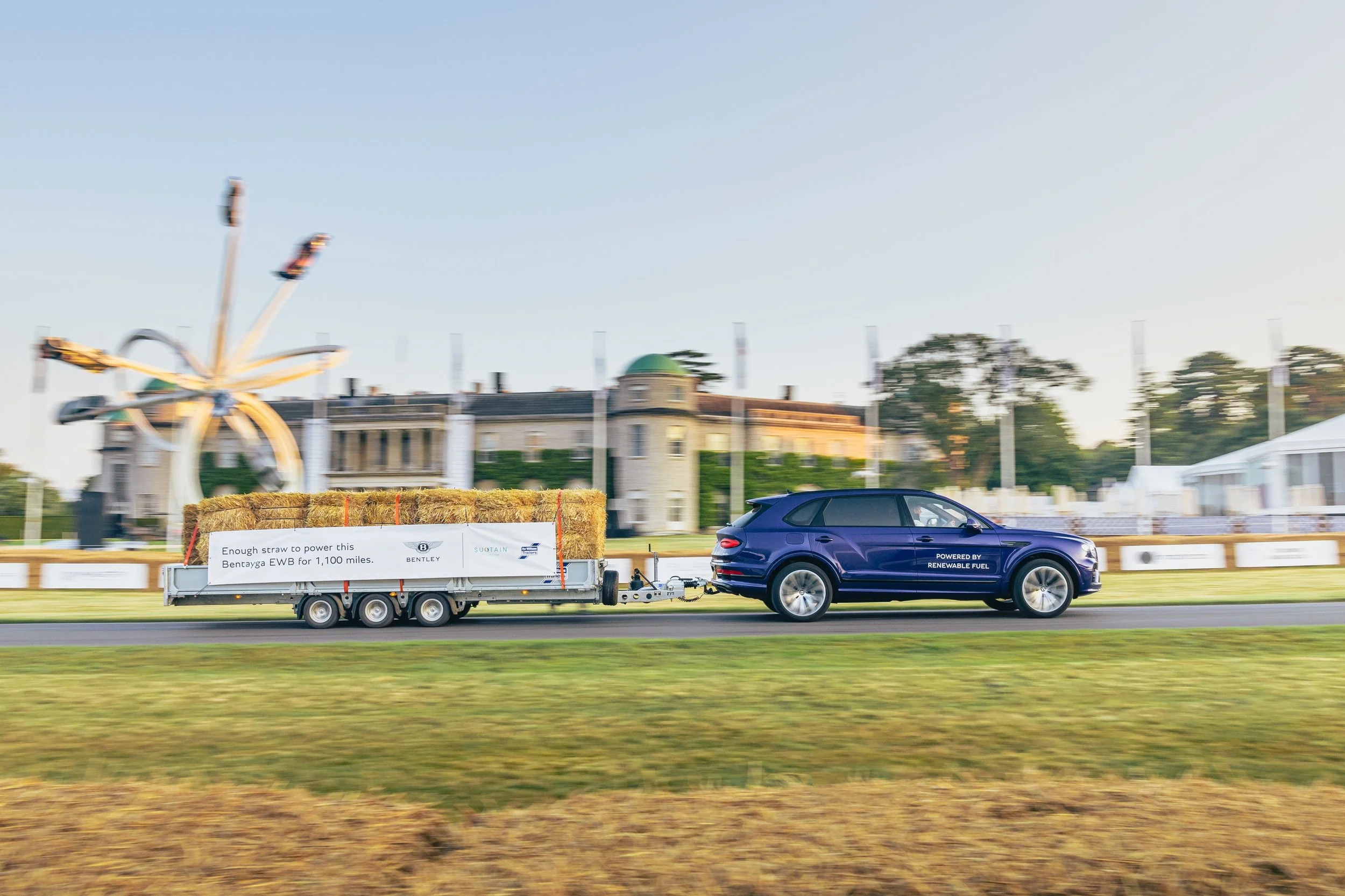 Renewably Fuelled Bentley Bentayga EWB Sets Goodwood Record 