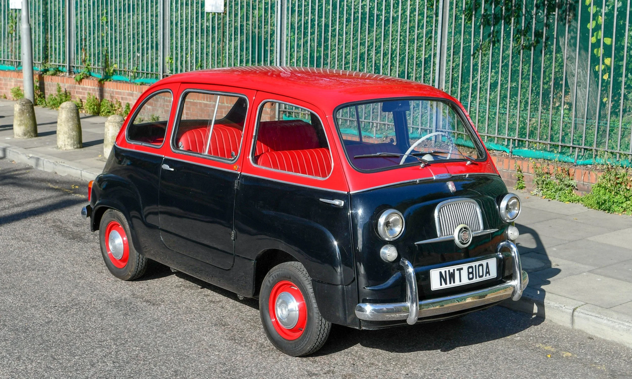 1963 Fiat 600 Multipla EV Auctioned by Car &amp; Classic