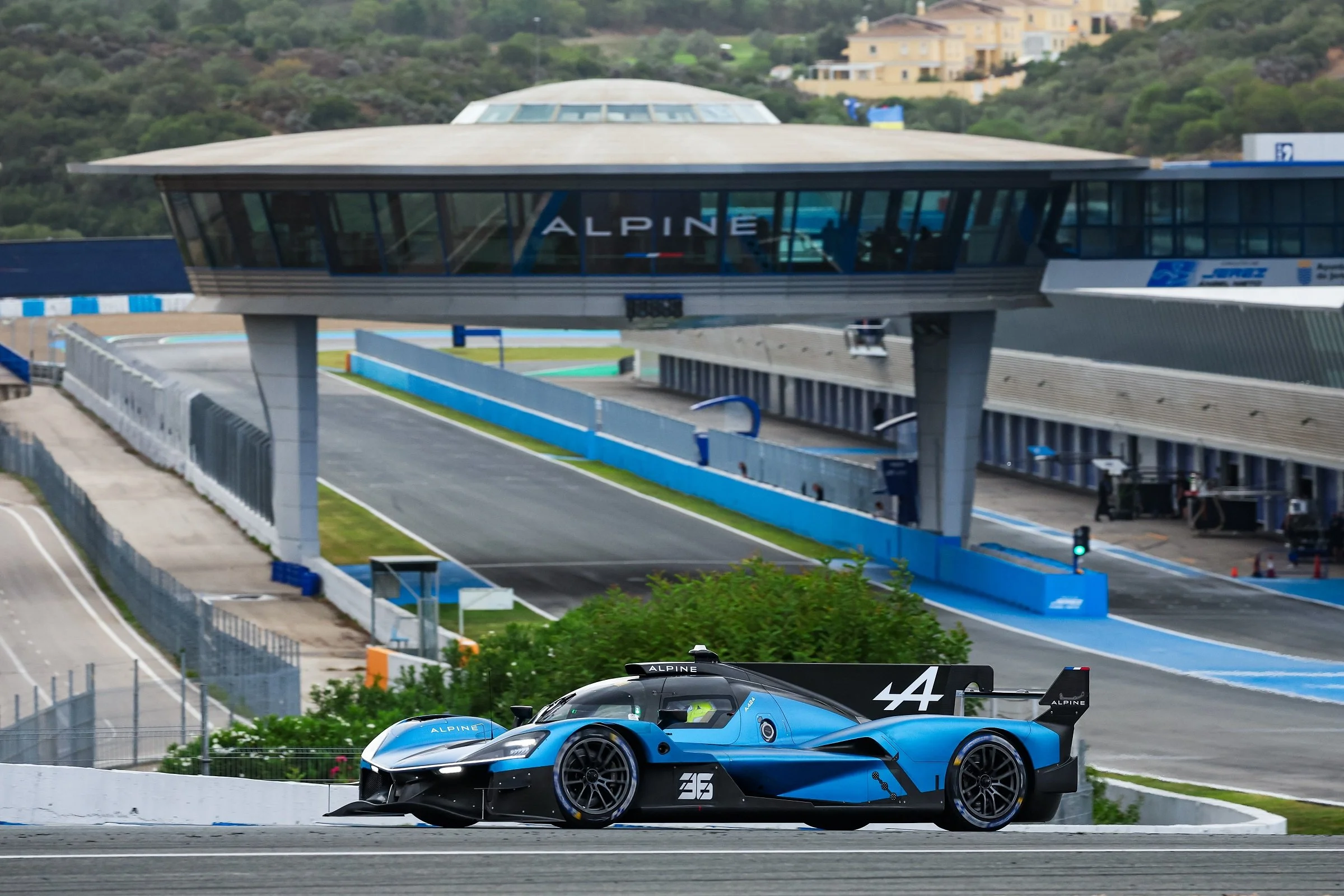 Alpine A424 Testing Continues in Jerez