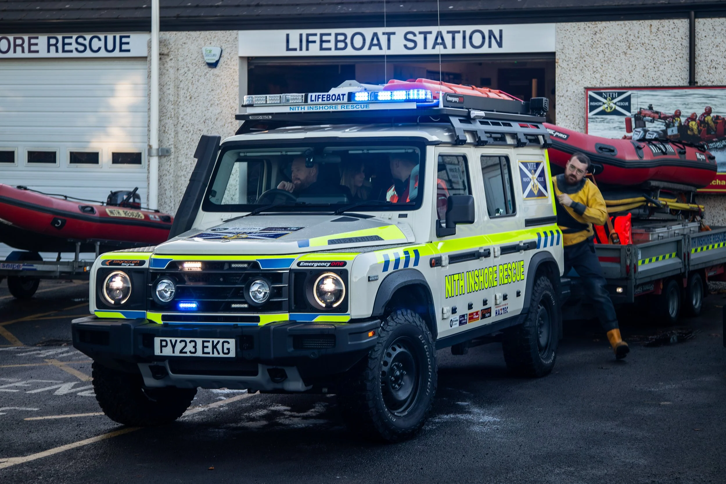 INEOS Grenadier Selected as Nith Inshore Rescue Vehicle