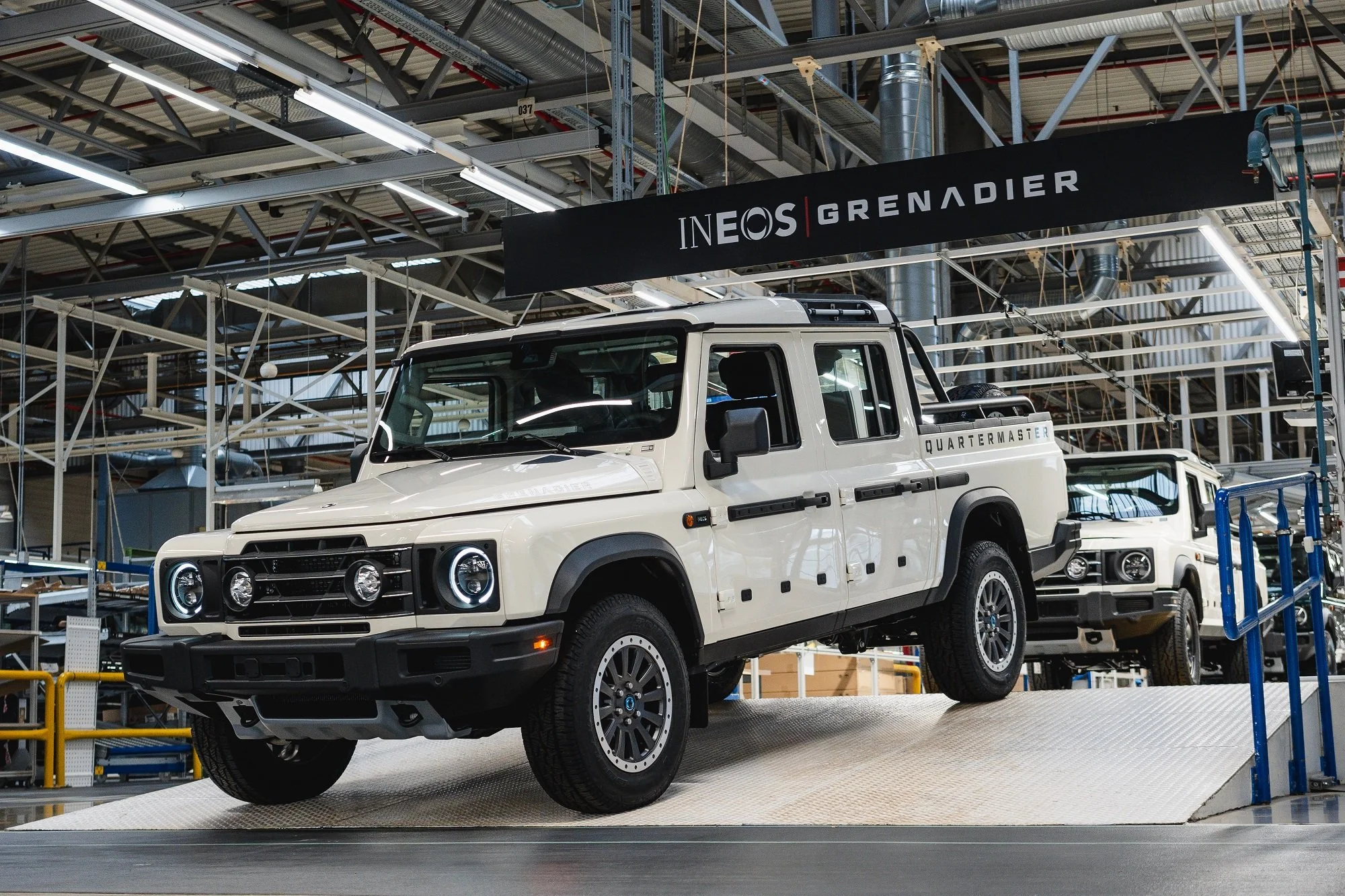 INEOS Grenadier Quartermaster Production Begins