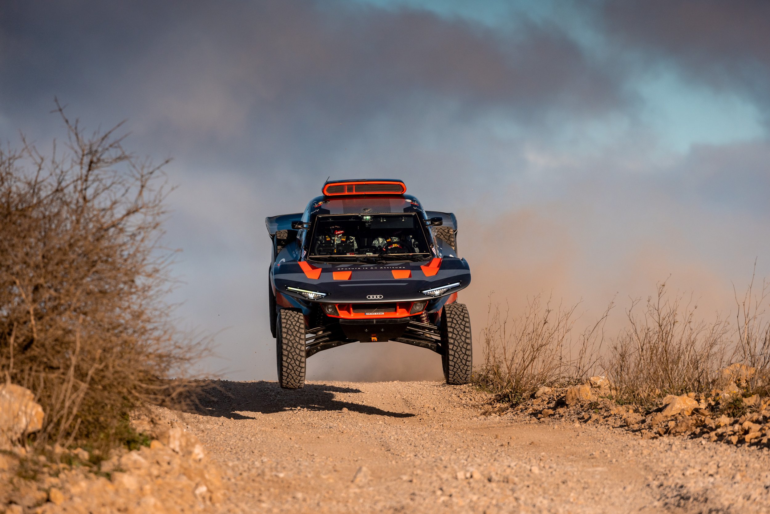Audi RS Q e-tron Improved Ahead of 2024 Dakar Rally