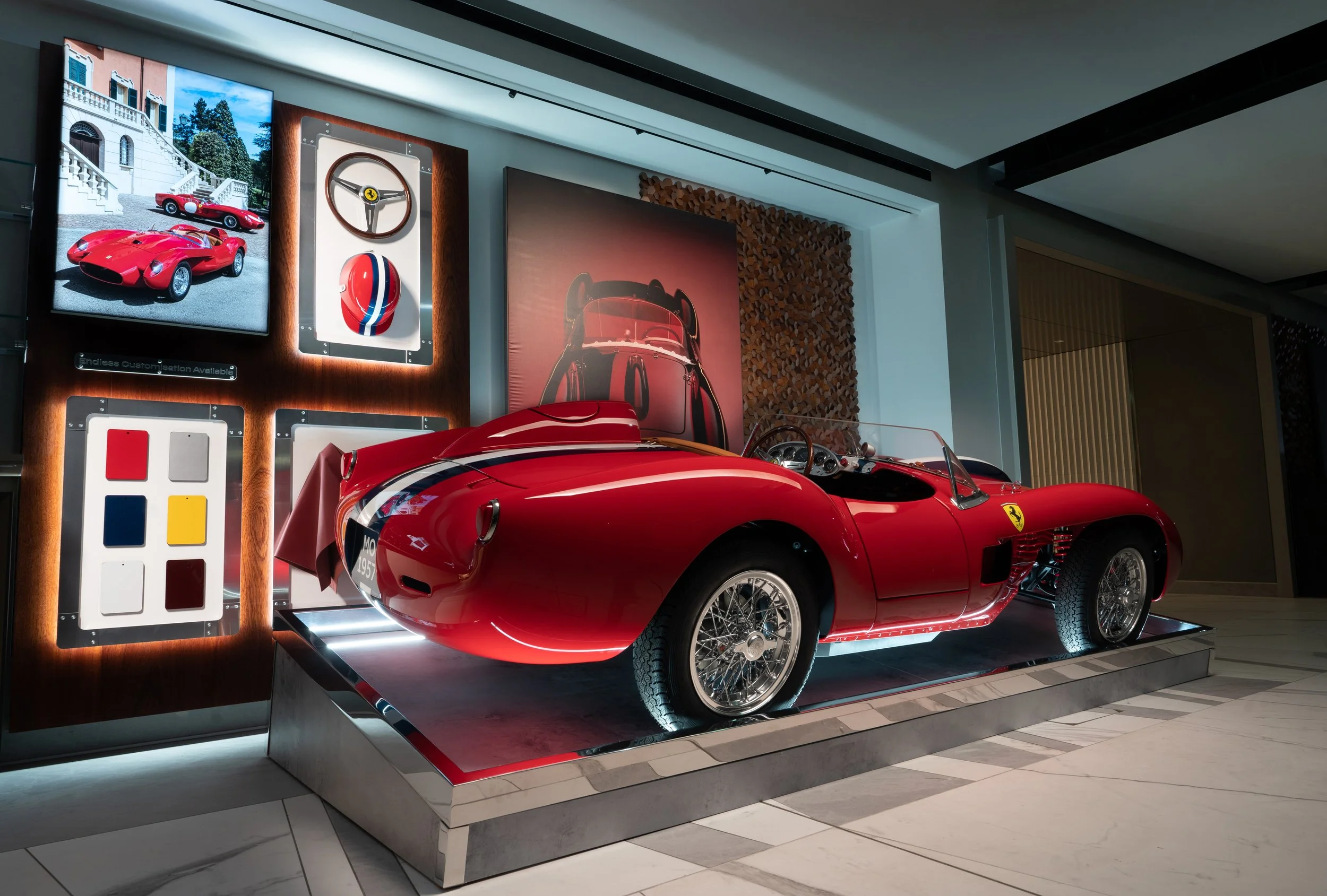 Ferrari Testa Rossa J from The Little Car Company on sale in Harrods