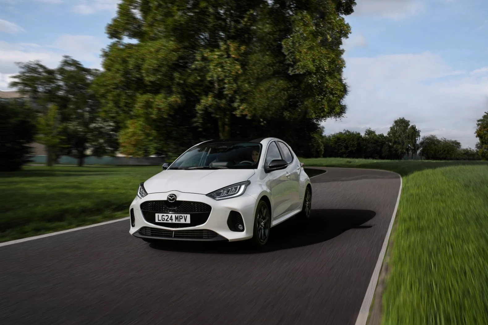The 2024 Mazda2 Hybrid will arrive in March