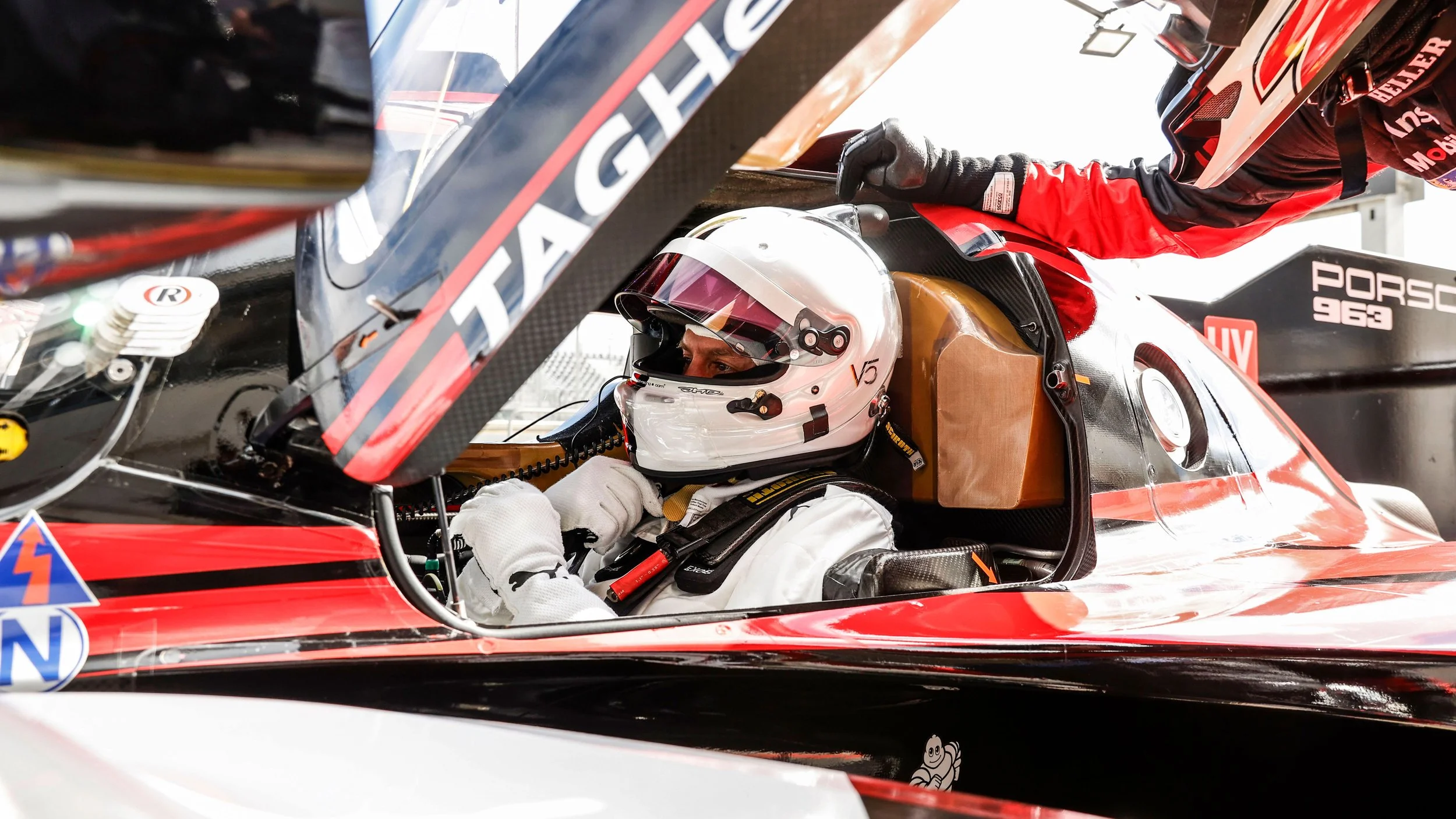 Sebastian Vettel Porsche 963 testing - in pictures