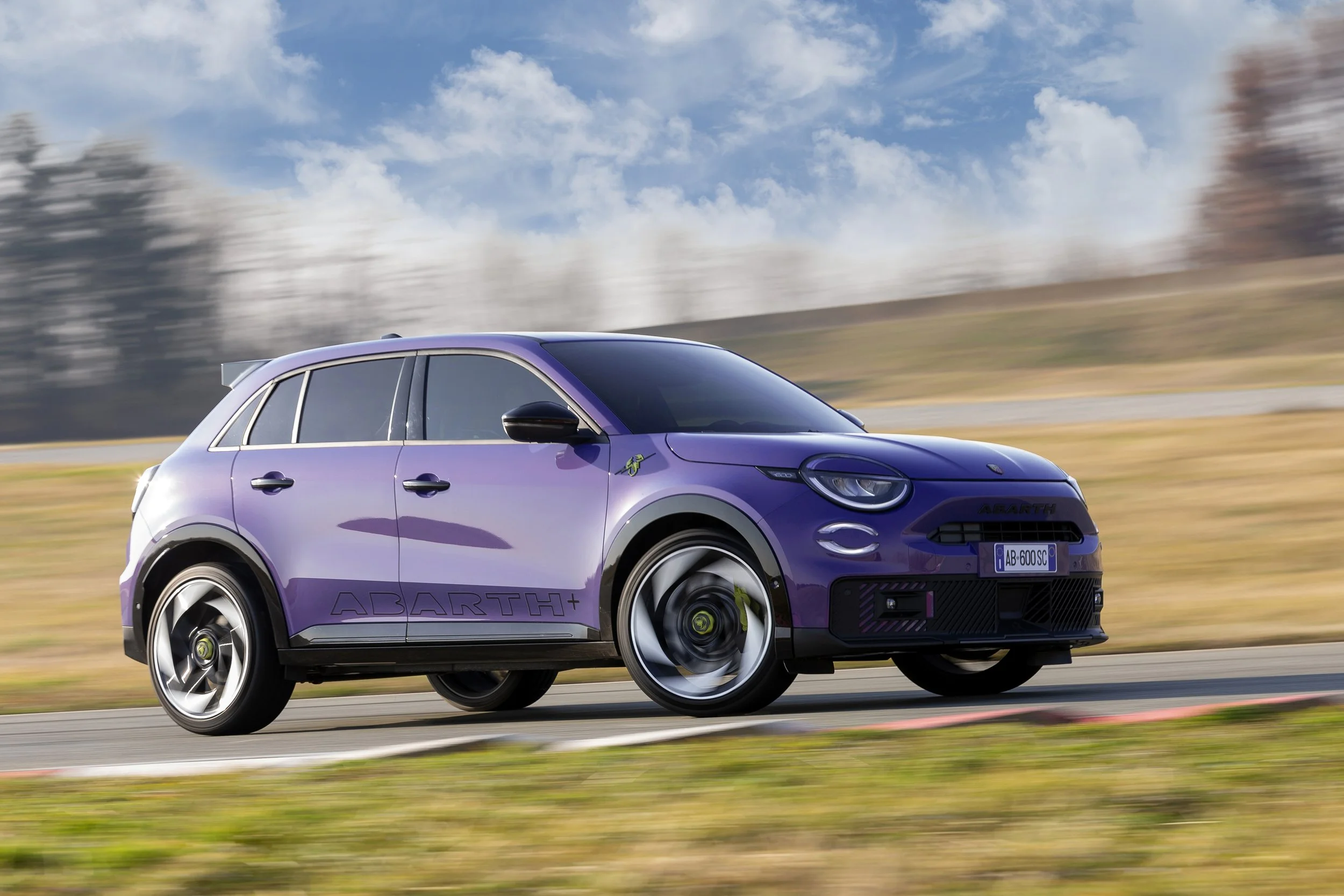New Abarth 600e pictures mark 75th anniversary of brand