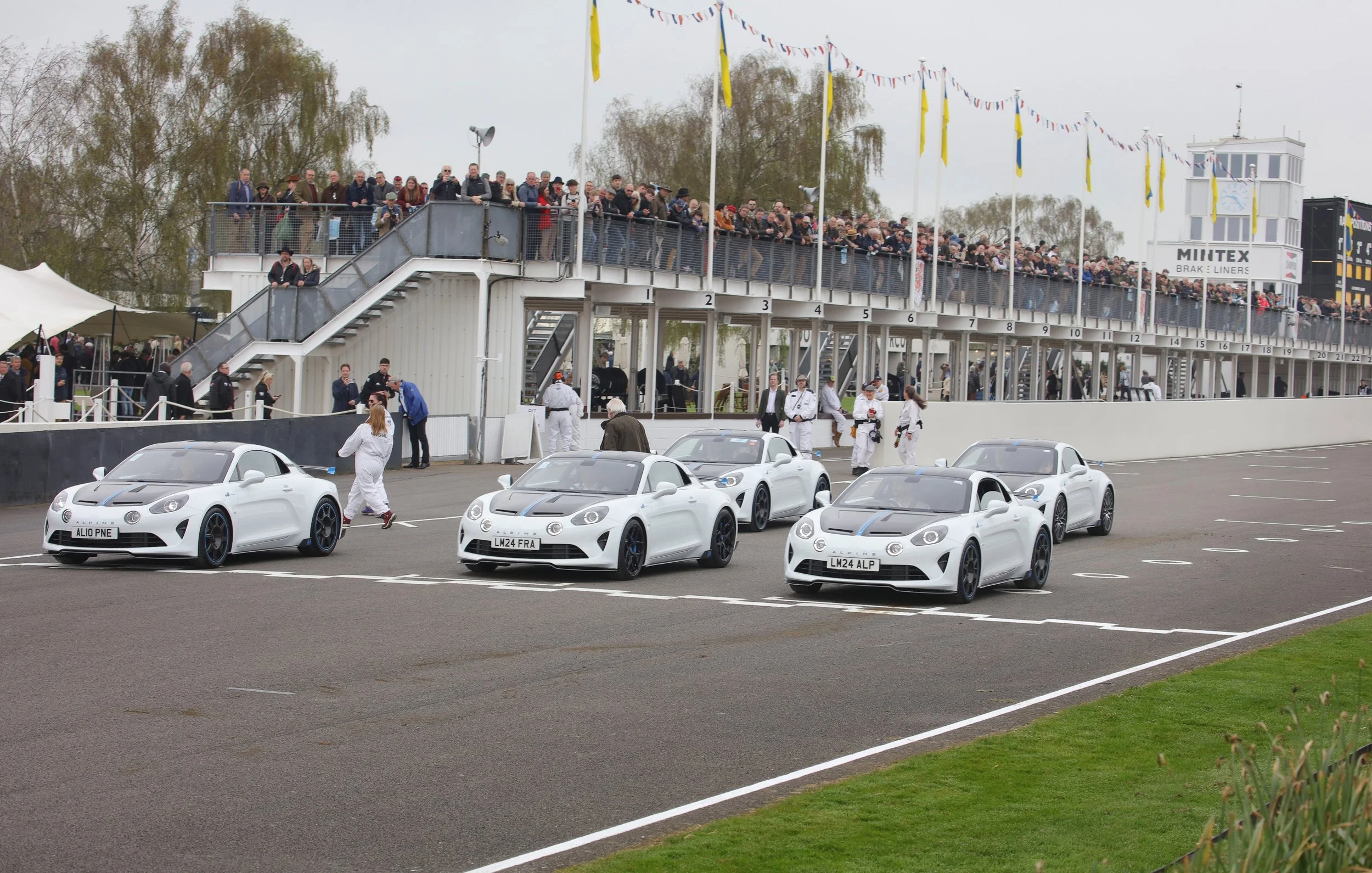 Alpine showcases past, present and future at Goodwood