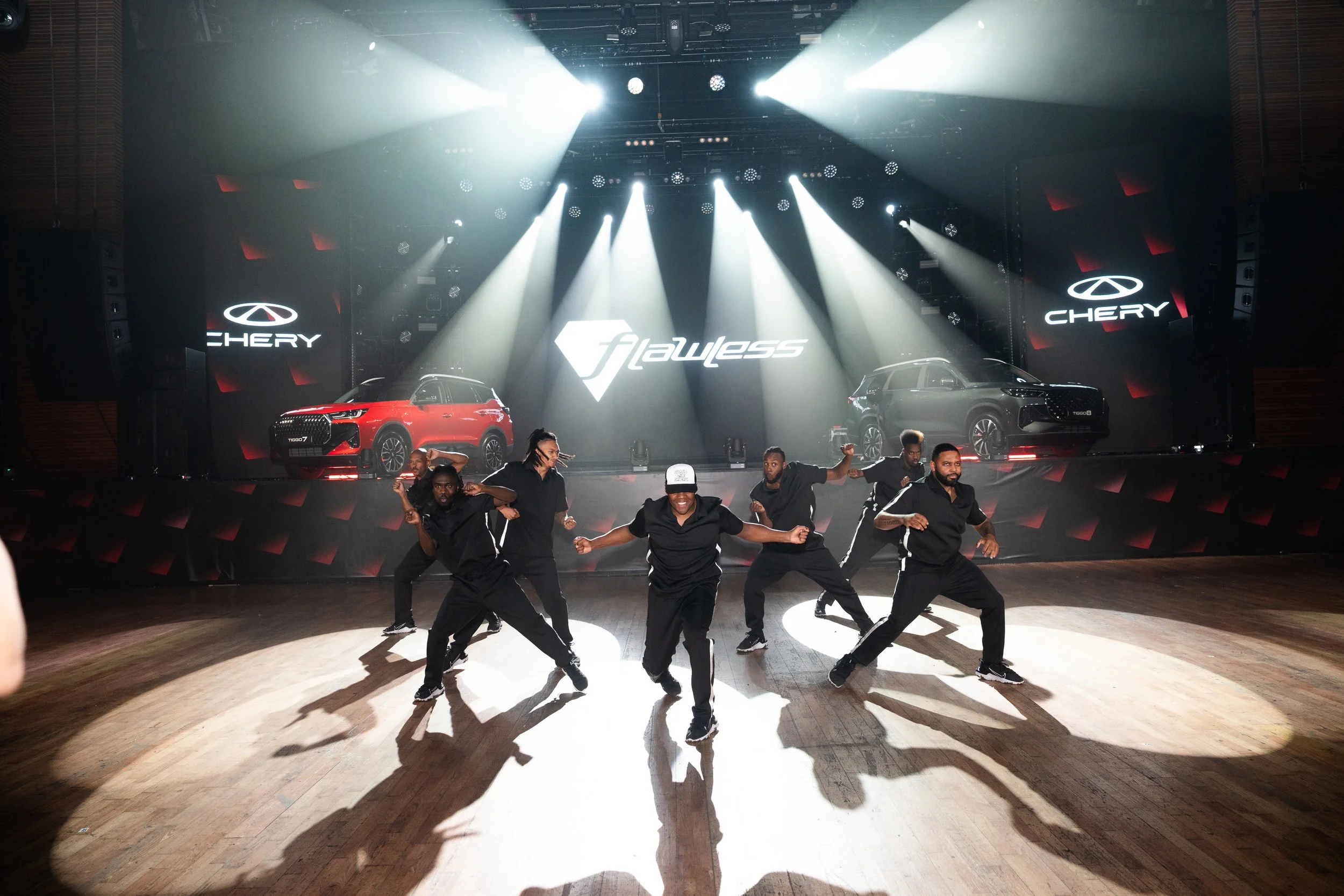 15. Flawless dance group at CHERY UK launch.jpg