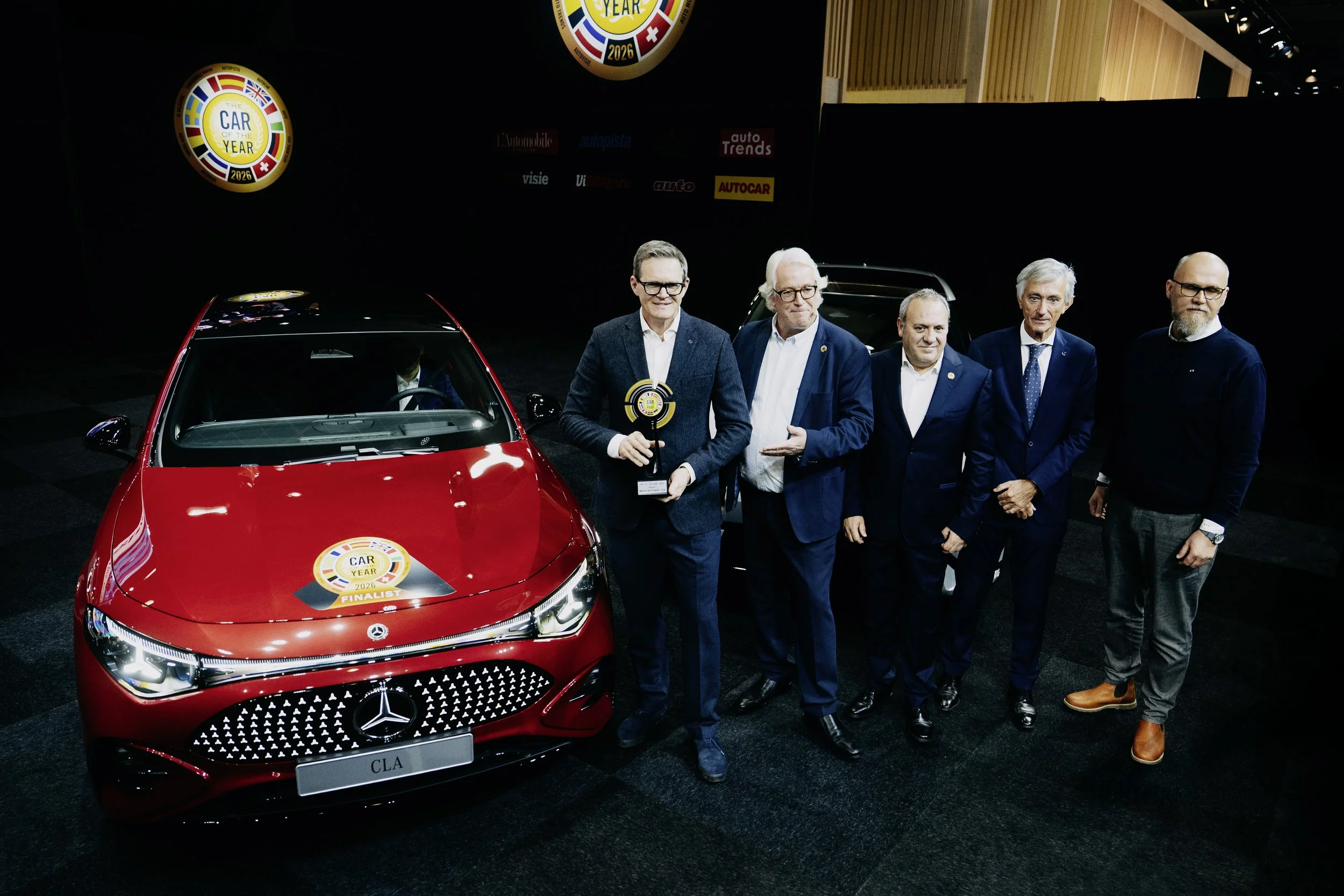 Mercedes-Benz CLA wins 2026 Car of the Year award