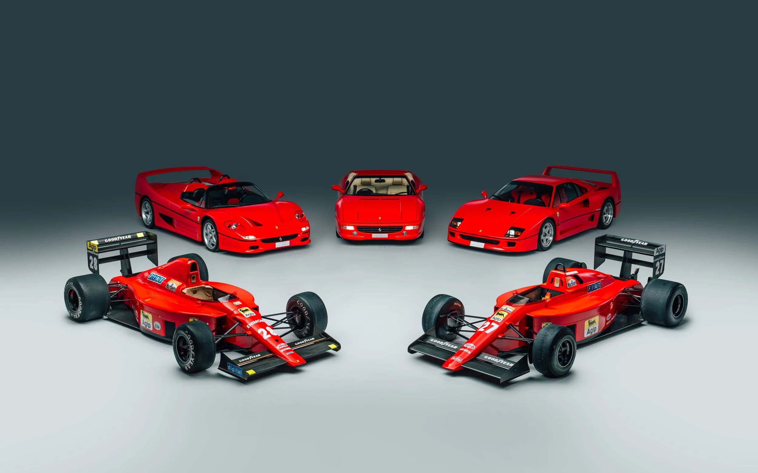 This five-car Ferrari collection is worth over £20 million