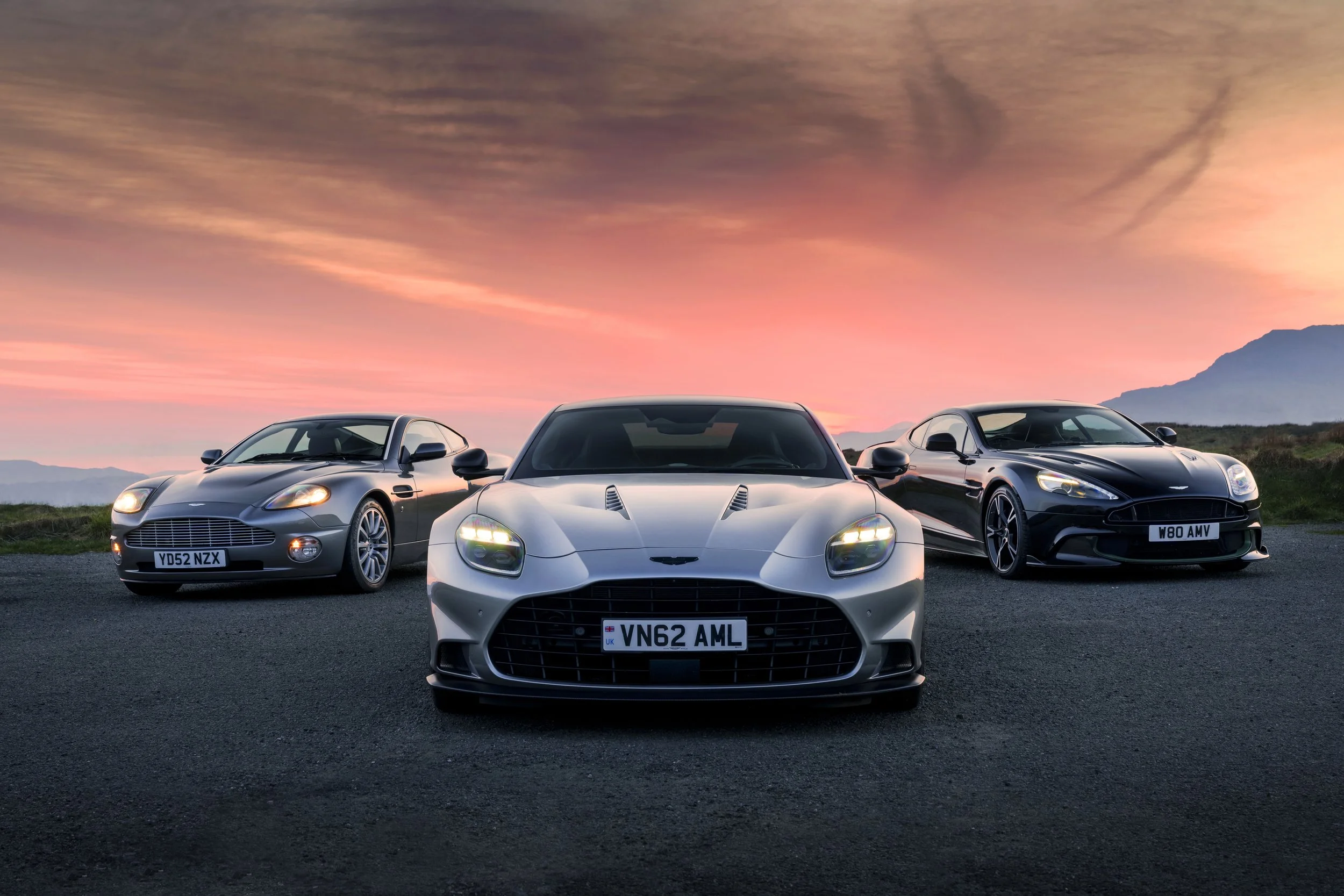 Aston Martin Vanquish - 25 years &amp; three generations of V12 power