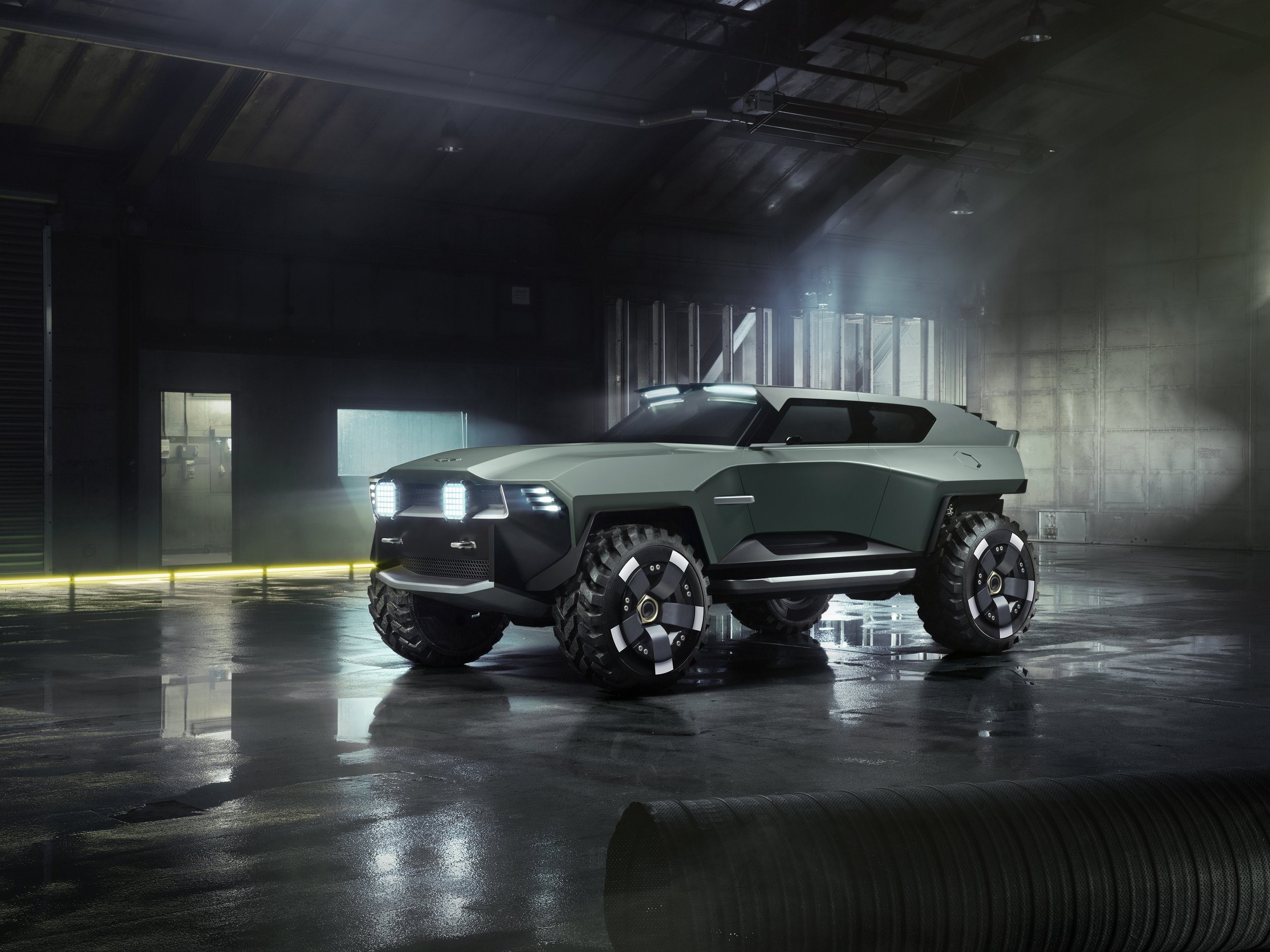 This military-spec Call of Duty Aston Martin Dreadnought needs to be in showrooms