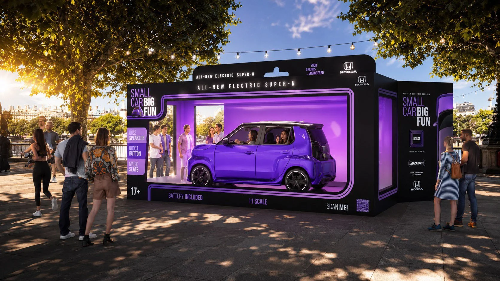 Honda Super-N interactive display to hit major UK cities this summer