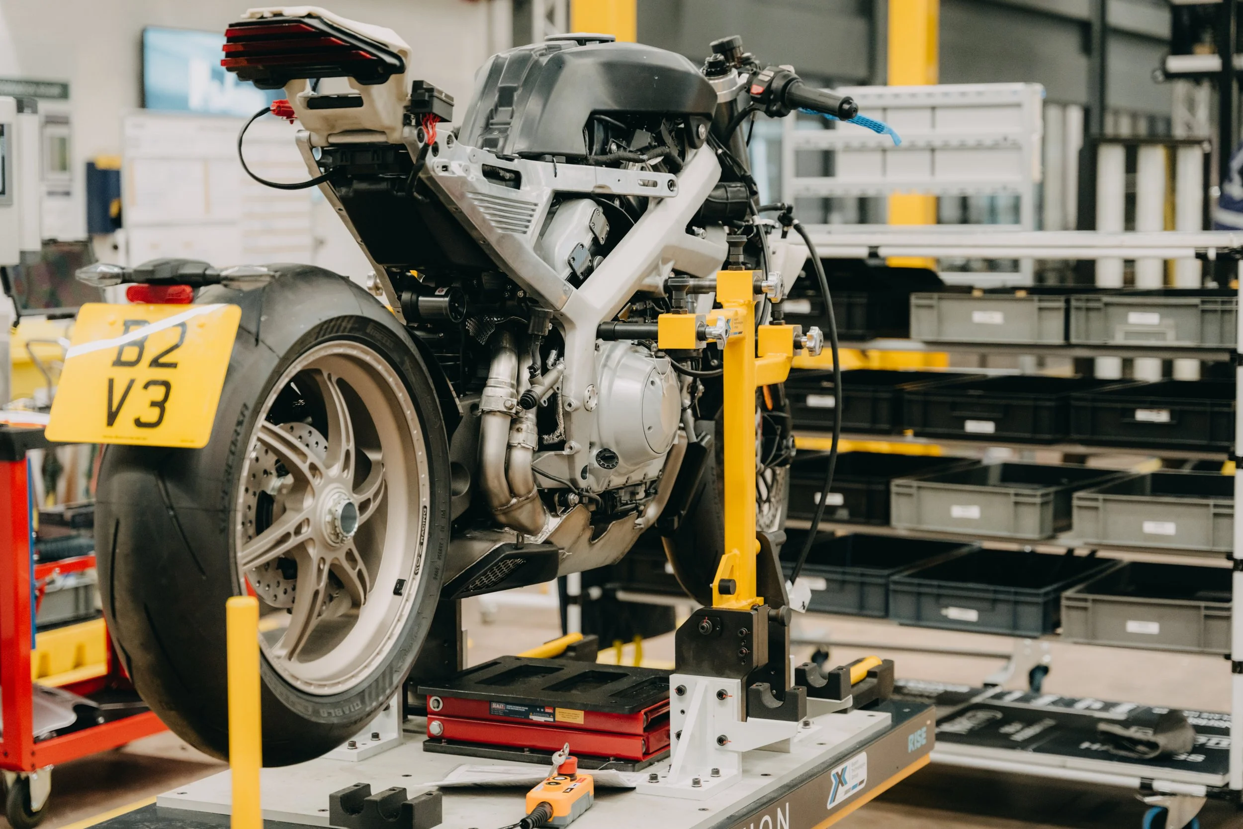 Norton Manx in factory build