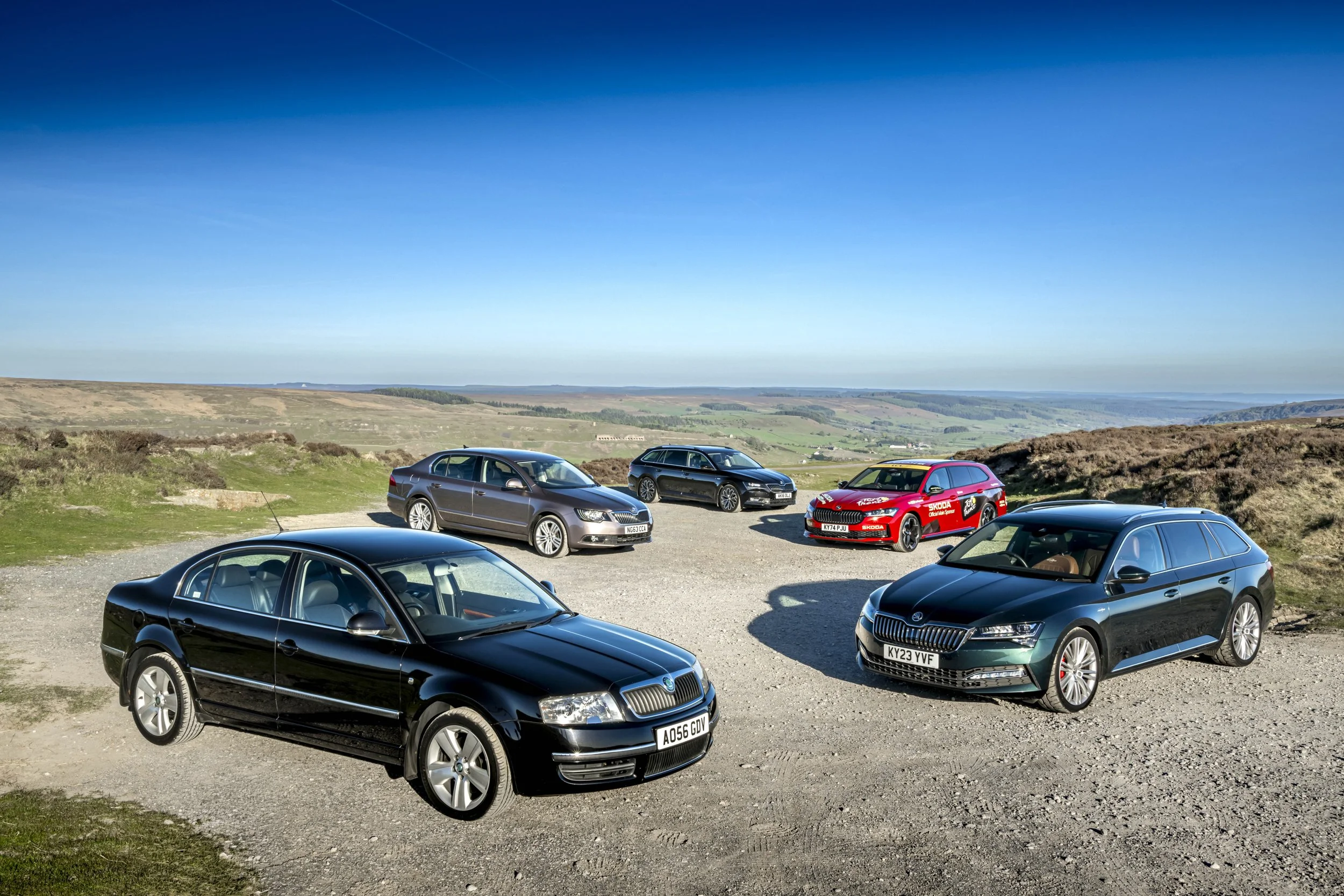 Skoda Superb Group Test Driven