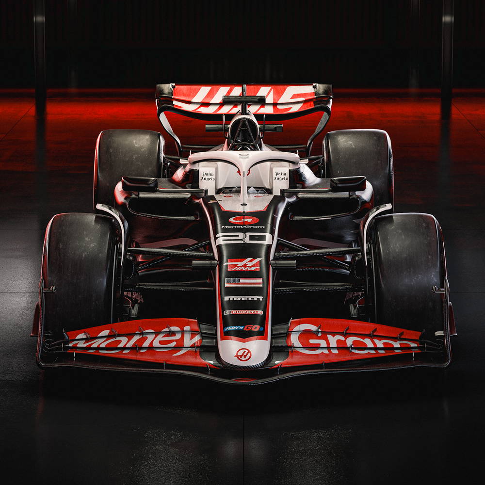  Haas unveil 2024 design & livery — Driven Bildidee 