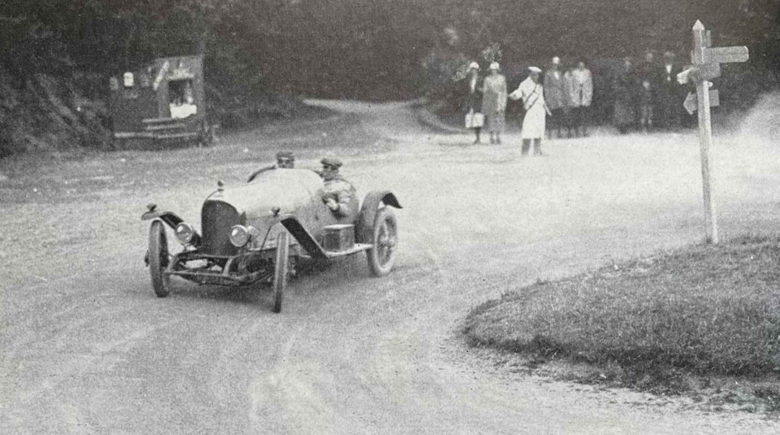 WO Bentley on the Isle of Man TT 1922