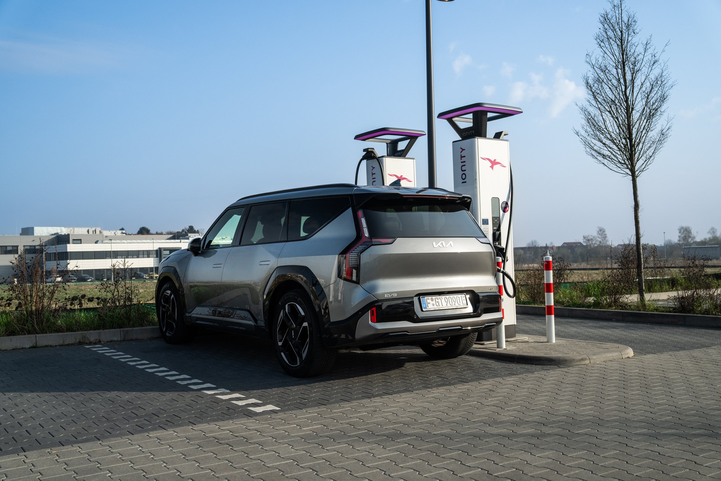 Kia EV9 GT Review Charging