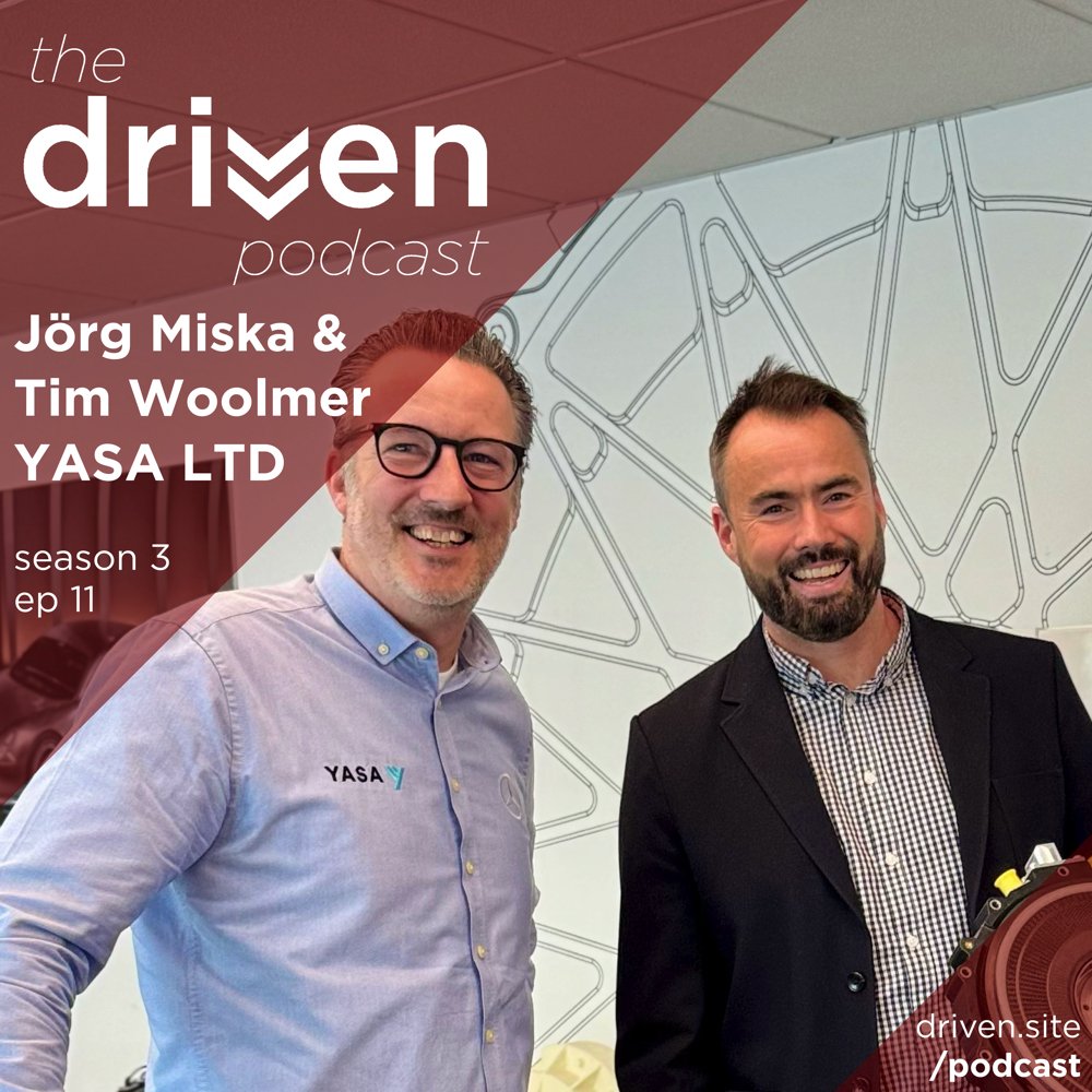 Season 3 - Episode 11: Jörg Miska & Tim Woolmer YASA 