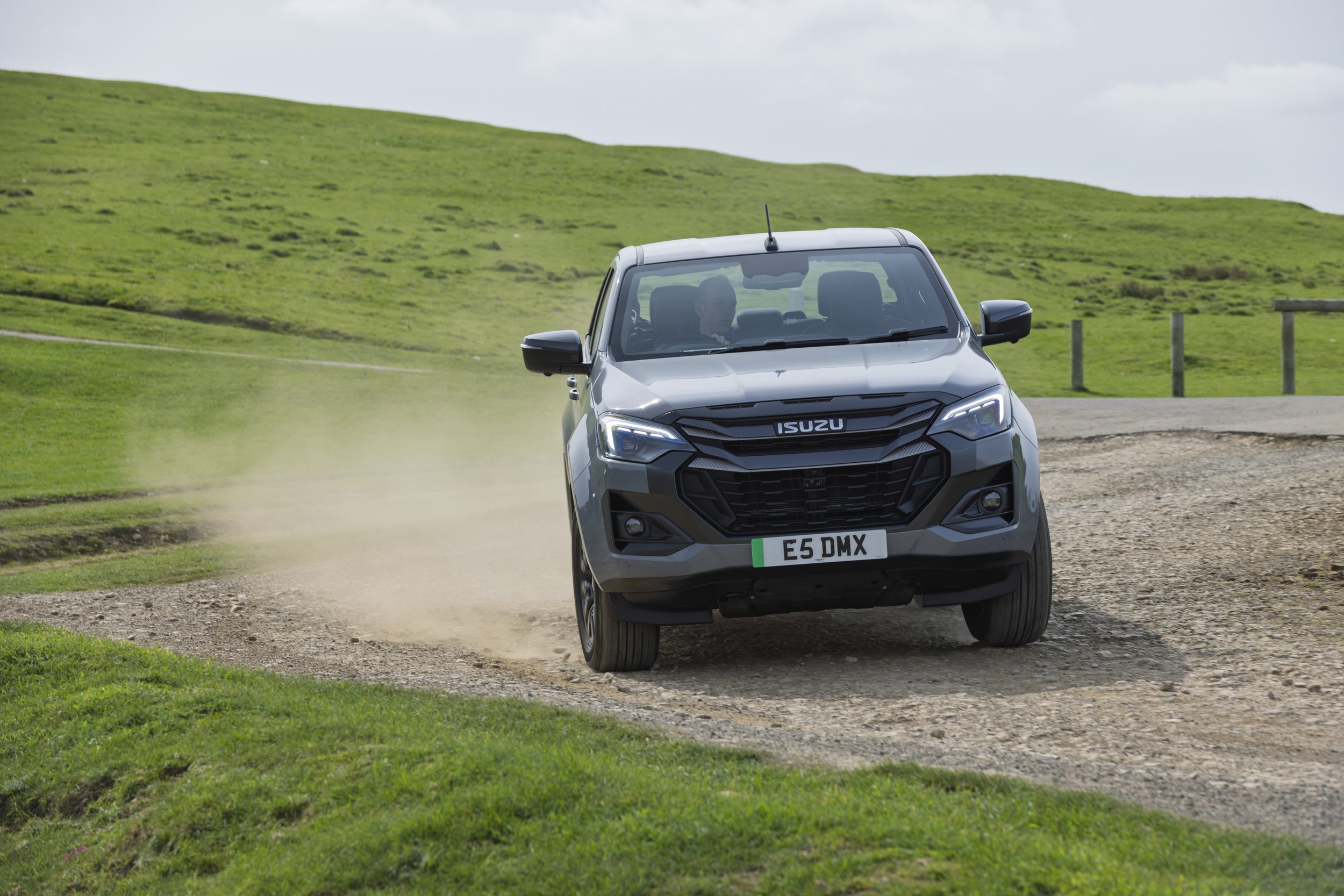 D-Max EV Off-Road Test Driving