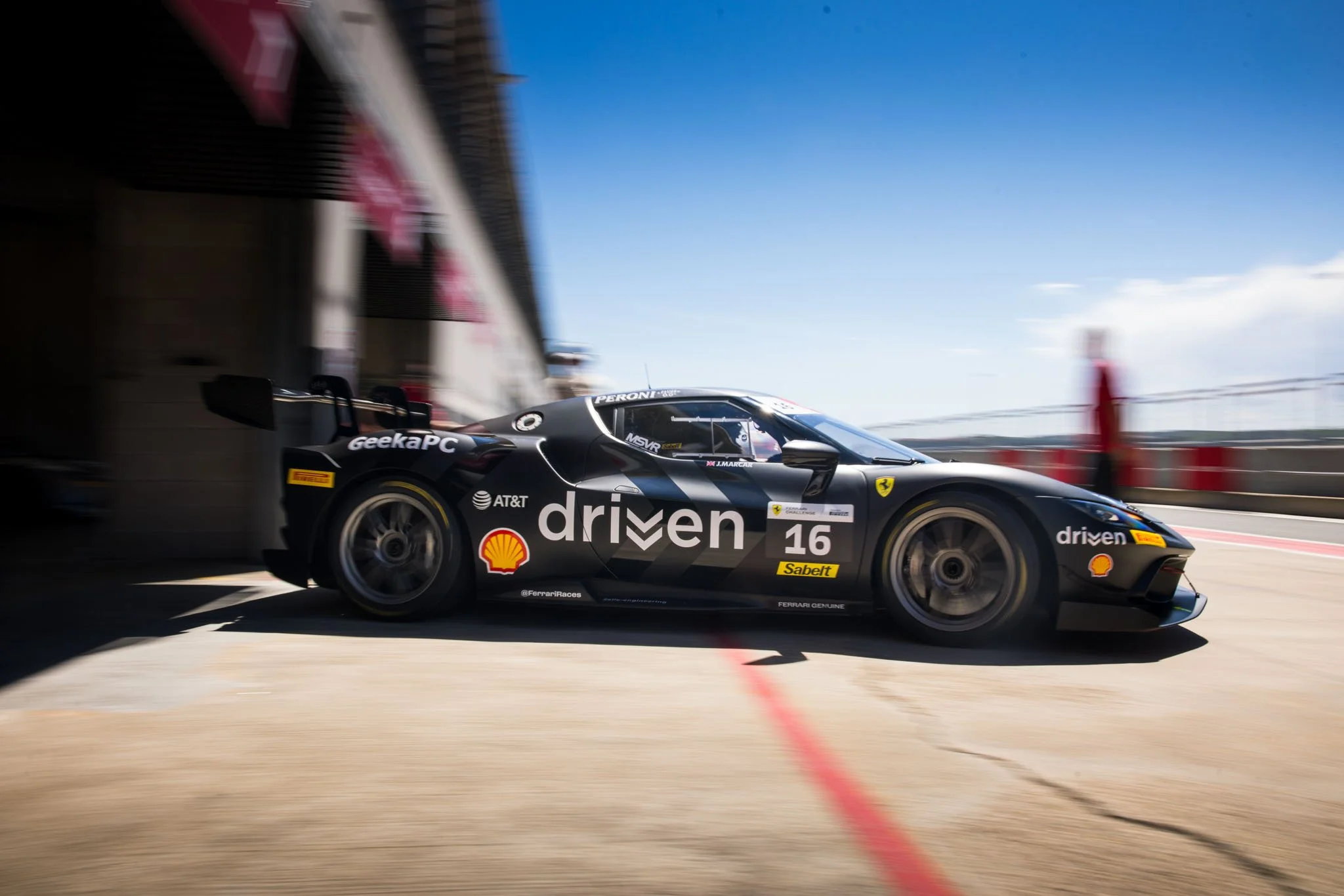 Driven Ferrari 296 Challenge