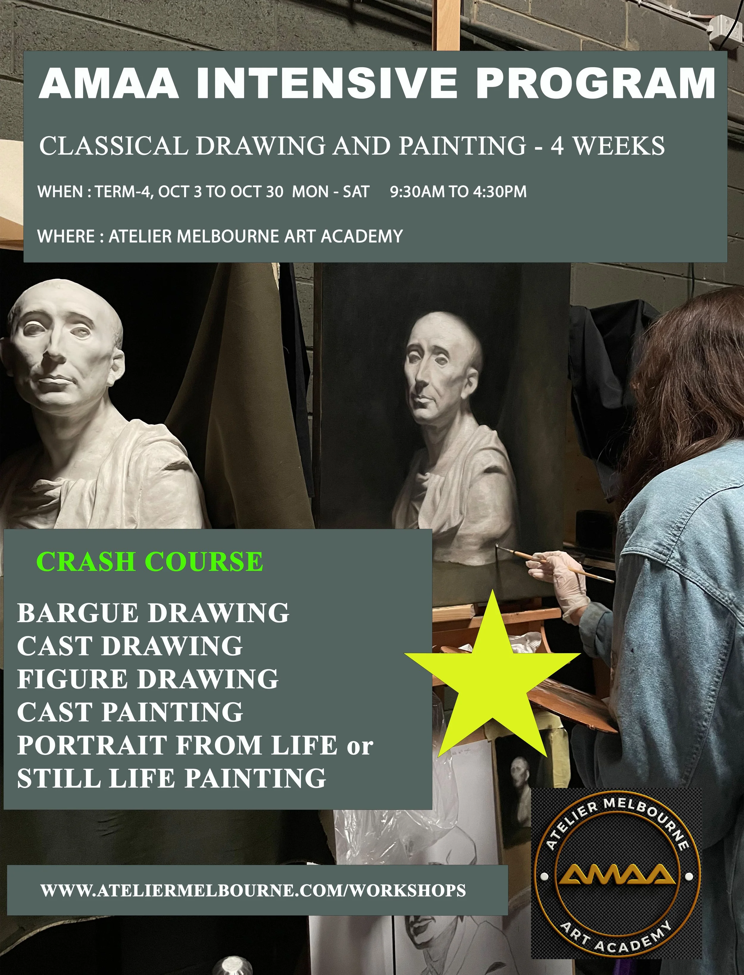 2026 4 wk Drawing and Painting Intensive