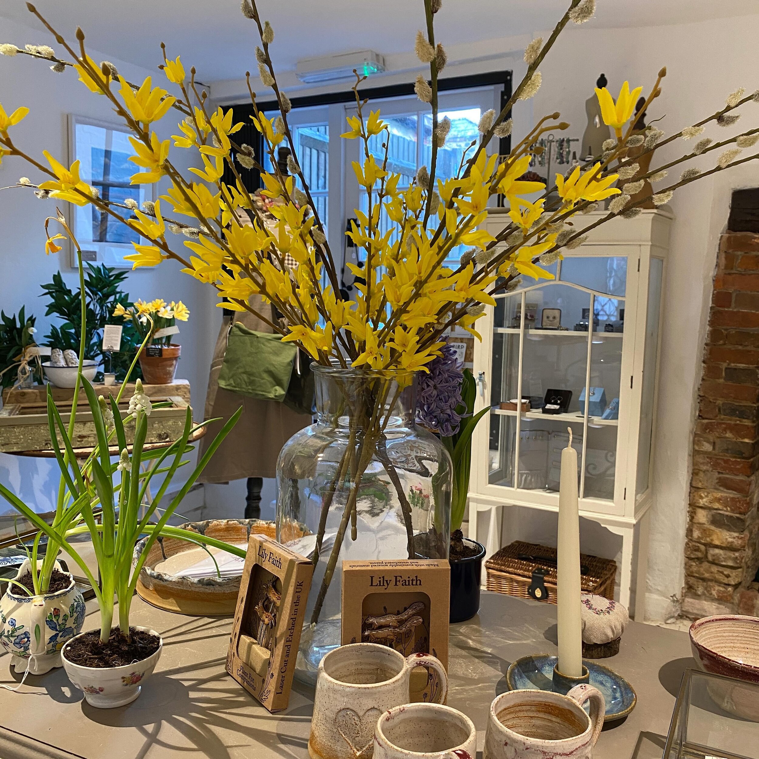 Spring has well and truly arrived with a riot of daffodils and forsythia in both shops - just in time for Mother&rsquo;s Day this coming Sunday, 10 March. If you&rsquo;re looking for a unique handmade gift to say thank you to the incredible women in 