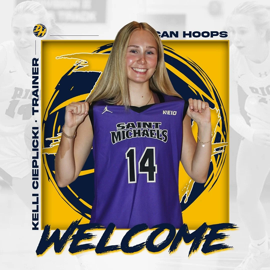 🚨 New Trainer Alert 🚨 

Kelli Cieplicki just wrapped up her freshman season at St.Mike&rsquo;s and is now ready to make an impact off the court. From Rice standout to college guard &mdash; now mentoring the next generation at Duncan Hoops. Let&rsqu
