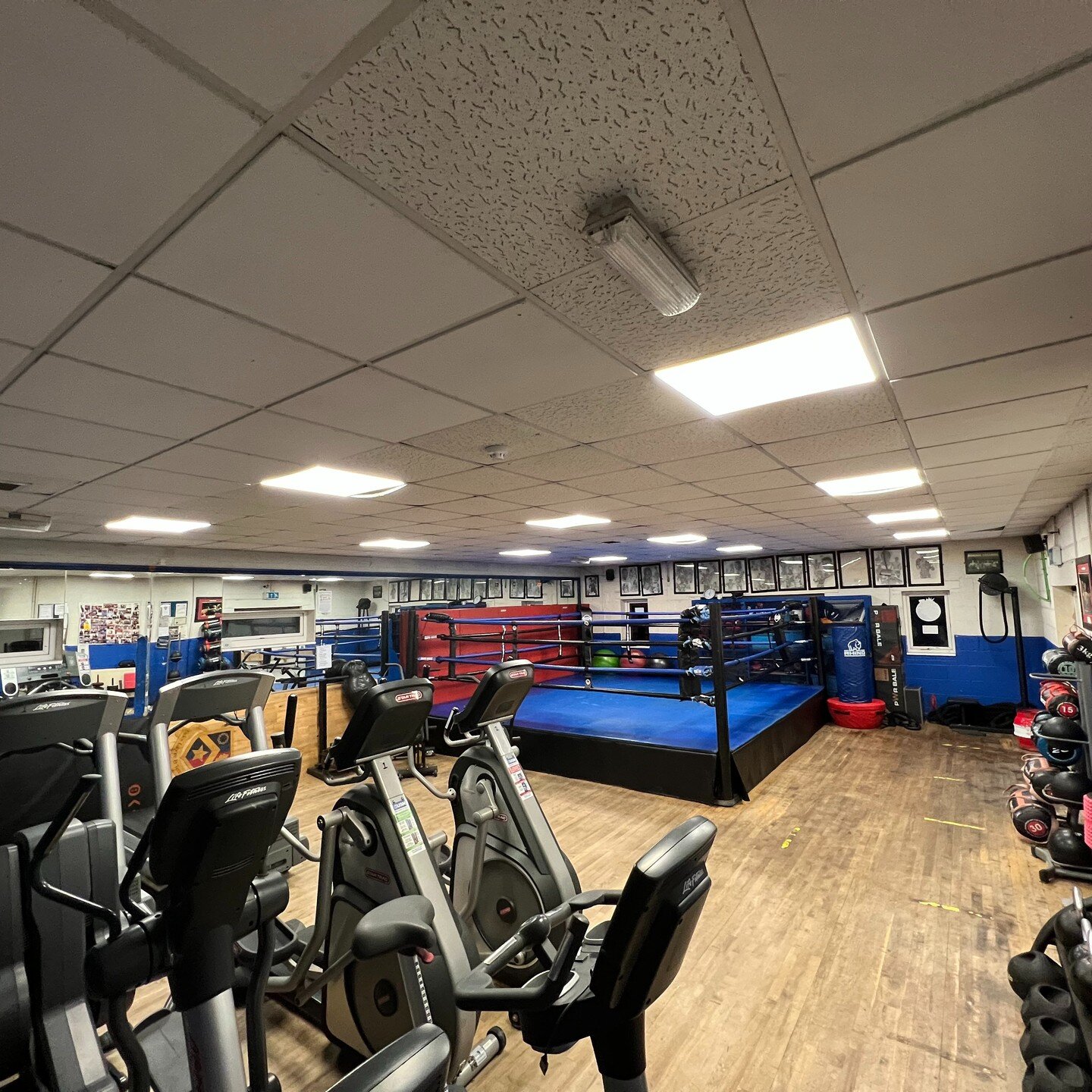 You will now find the Cardio equipment in the back room with our newly refurbished boxing ring.
The main gym area has been partially rearranged (still a work in progress) as we decide which new pieces of kit will be added in the new year! 💪👌🔥