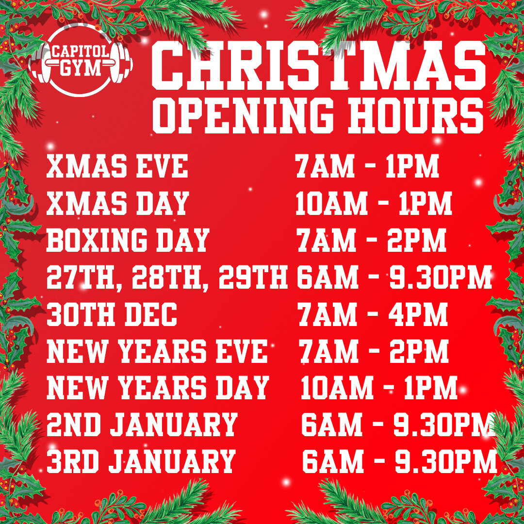 *UPDATED* Christmas Opening Hours!
Change of plan, we'll be open every day over the holiday period! 10am - 1pm on Xmas day and NY day. Merry Christmas! 🎅