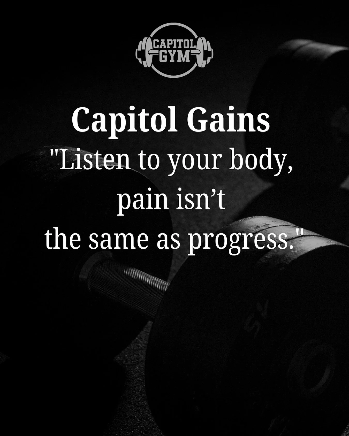 💡 There&rsquo;s a big difference between the burn of a good workout and pain that signals something&rsquo;s wrong.

✅ Muscle fatigue = part of training.
❌ Sharp pain or joint pain = your body telling you to stop.

Pushing through the wrong kind of p