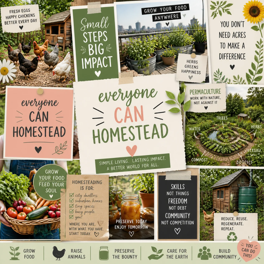 Anyone can Homestead