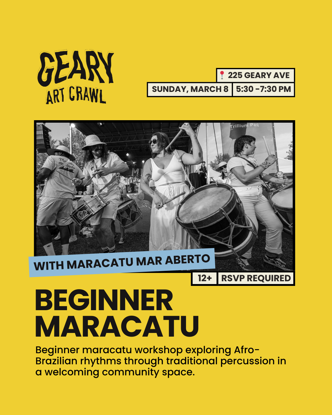 Geary Art Crawl Workshop