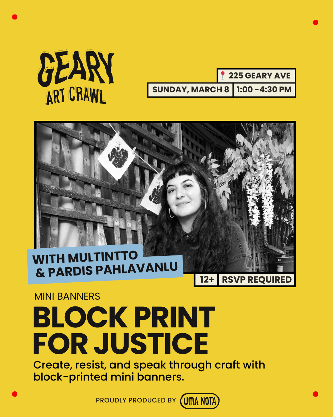 Geary Art Crawl Workshop