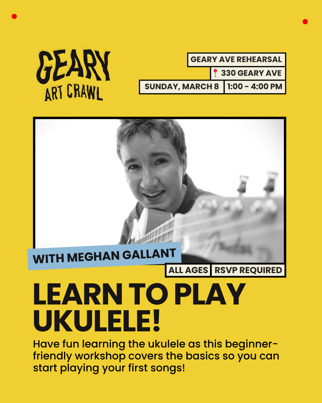 Geary Art Crawl Workshop