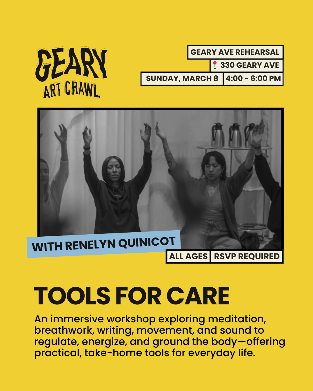 Geary Art Crawl Workshop