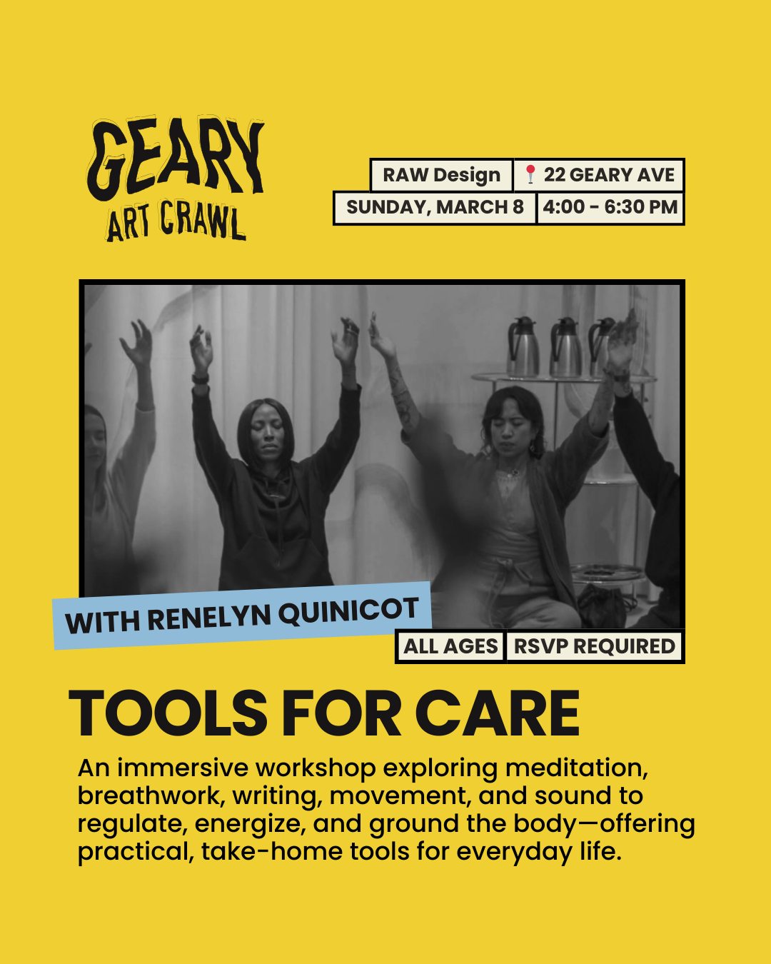 Geary Art Crawl Workshop